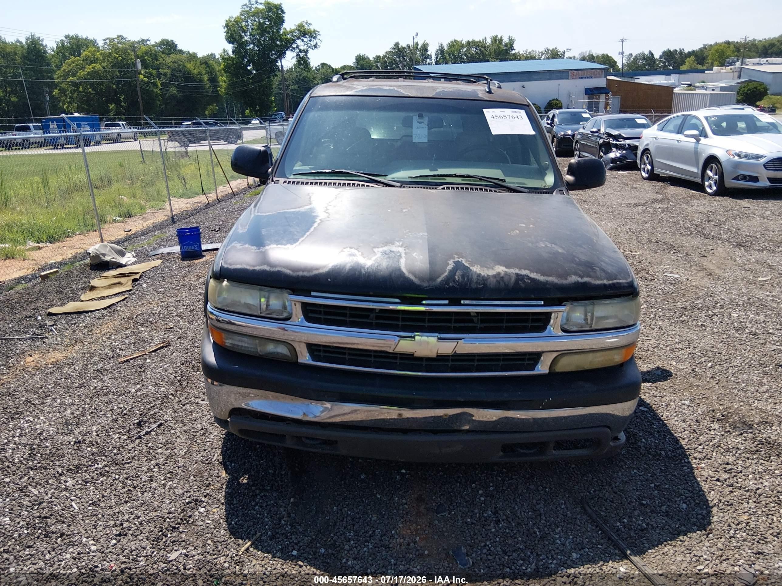 2006 Chevrolet Tahoe Lt Black vin: 1GNEK13Z16J122019