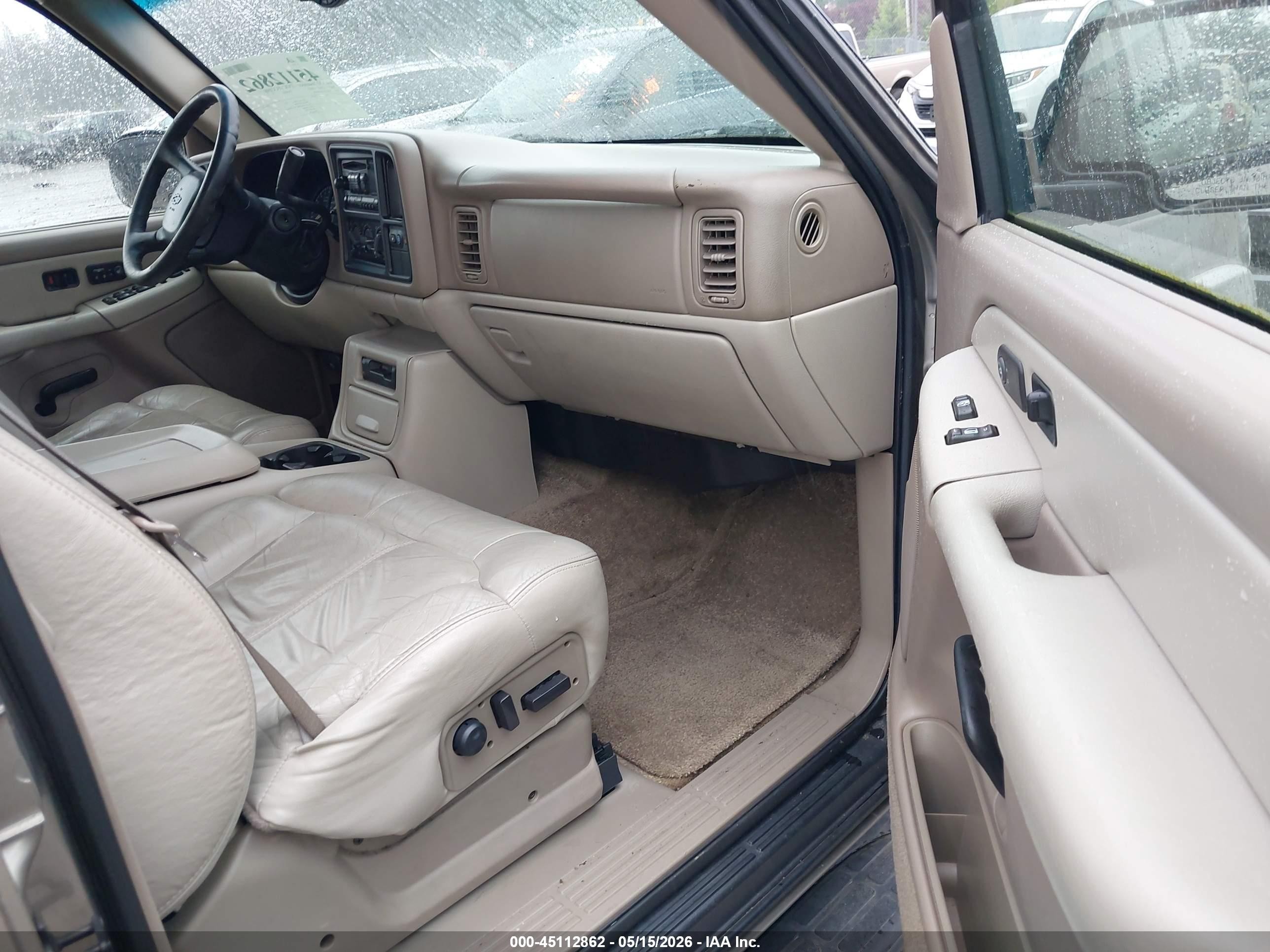 2002 Chevrolet Tahoe Lt Желто-коричневый vin: 1GNEK13Z22R282020