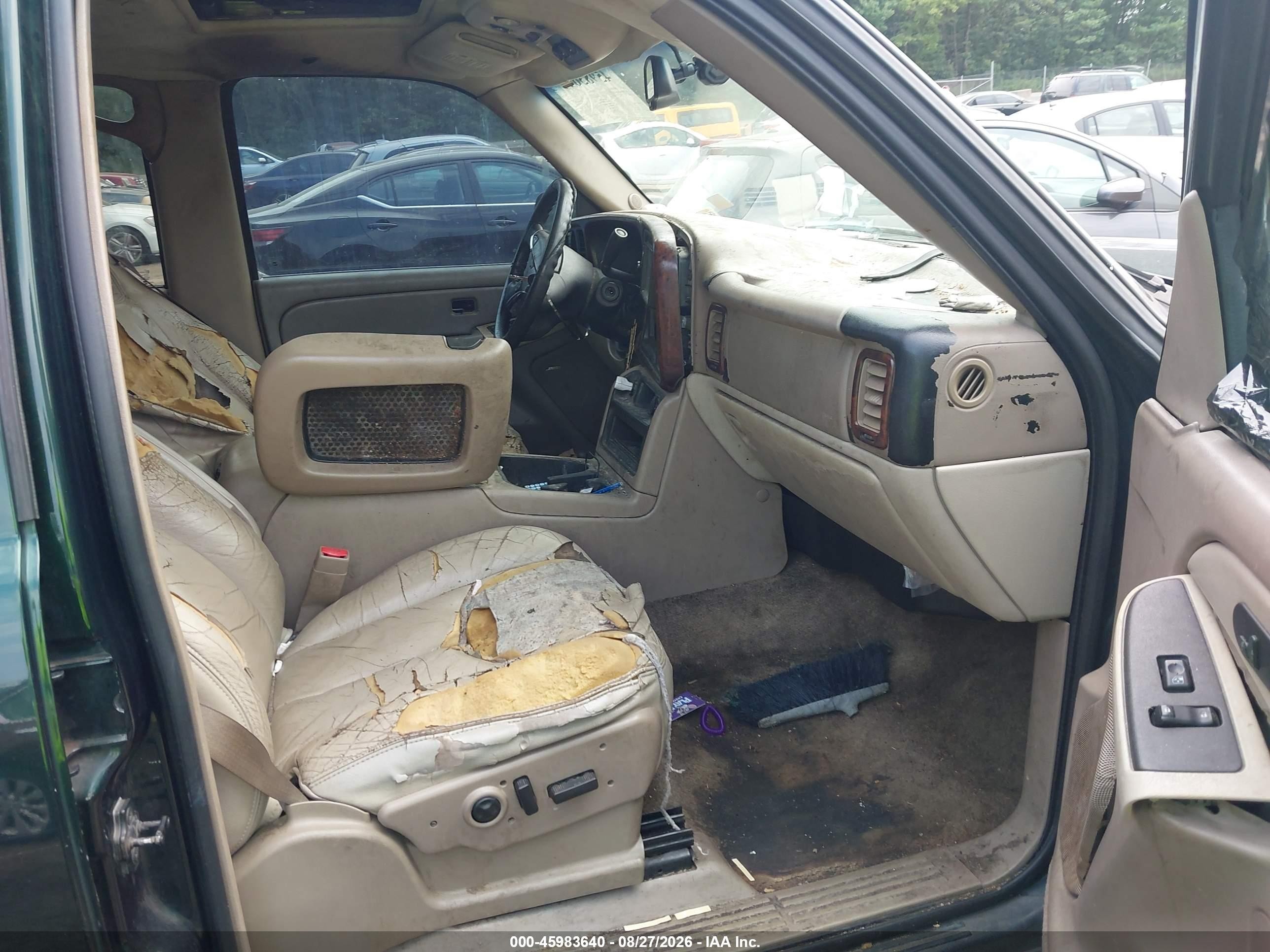 2003 Chevrolet Tahoe Z71 Зеленый vin: 1GNEK13Z23R215421