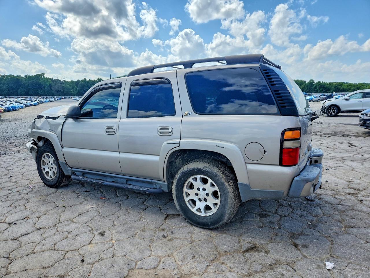 2004 Chevrolet Tahoe K1500 Beige vin: 1GNEK13Z24R181871