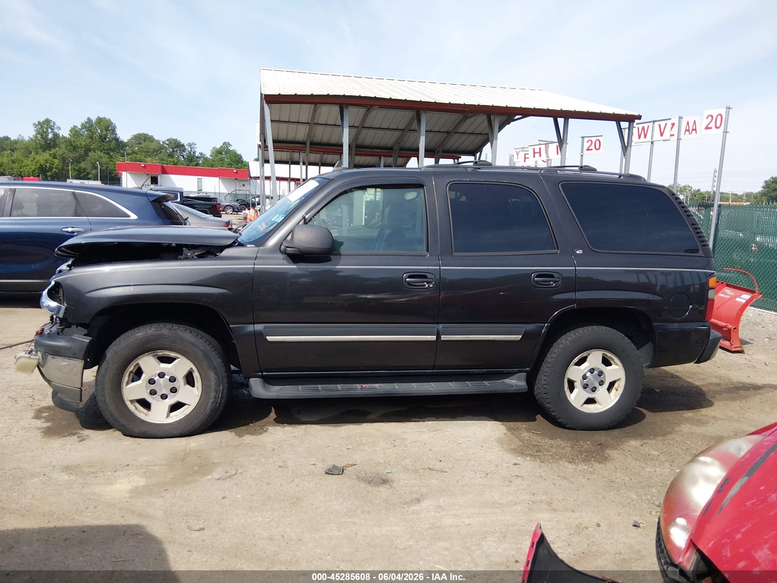 2006 Chevrolet Tahoe Lt Black vin: 1GNEK13Z26R105683