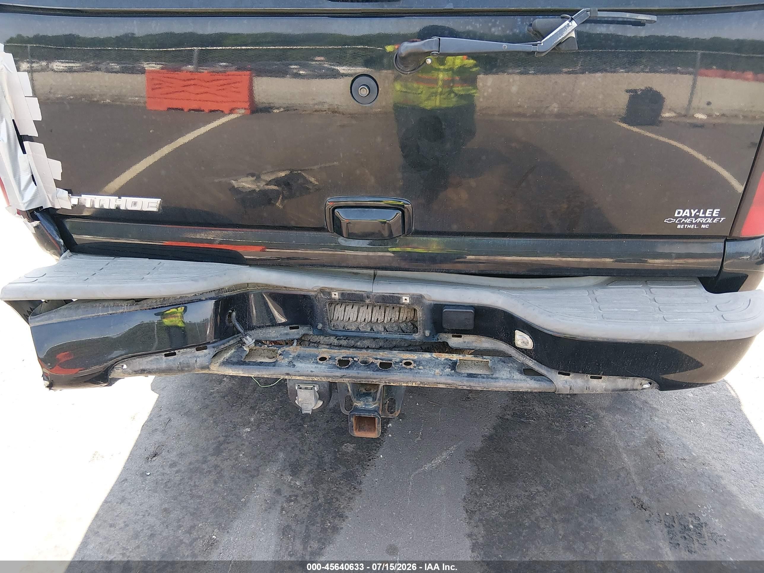 2006 Chevrolet Tahoe Z71 Black vin: 1GNEK13Z26R109507