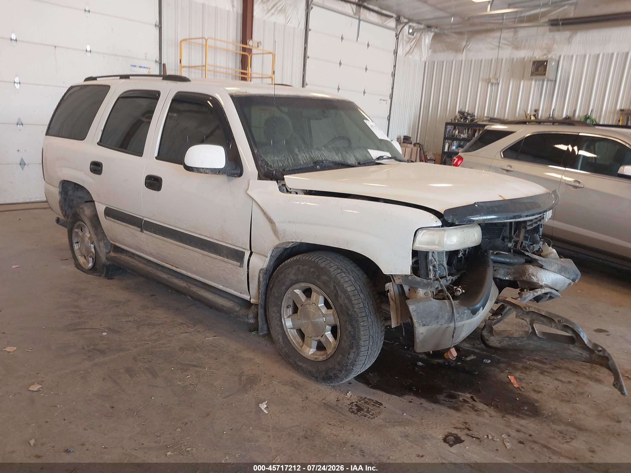 2003 Chevrolet Tahoe Ls White vin: 1GNEK13Z33R108863