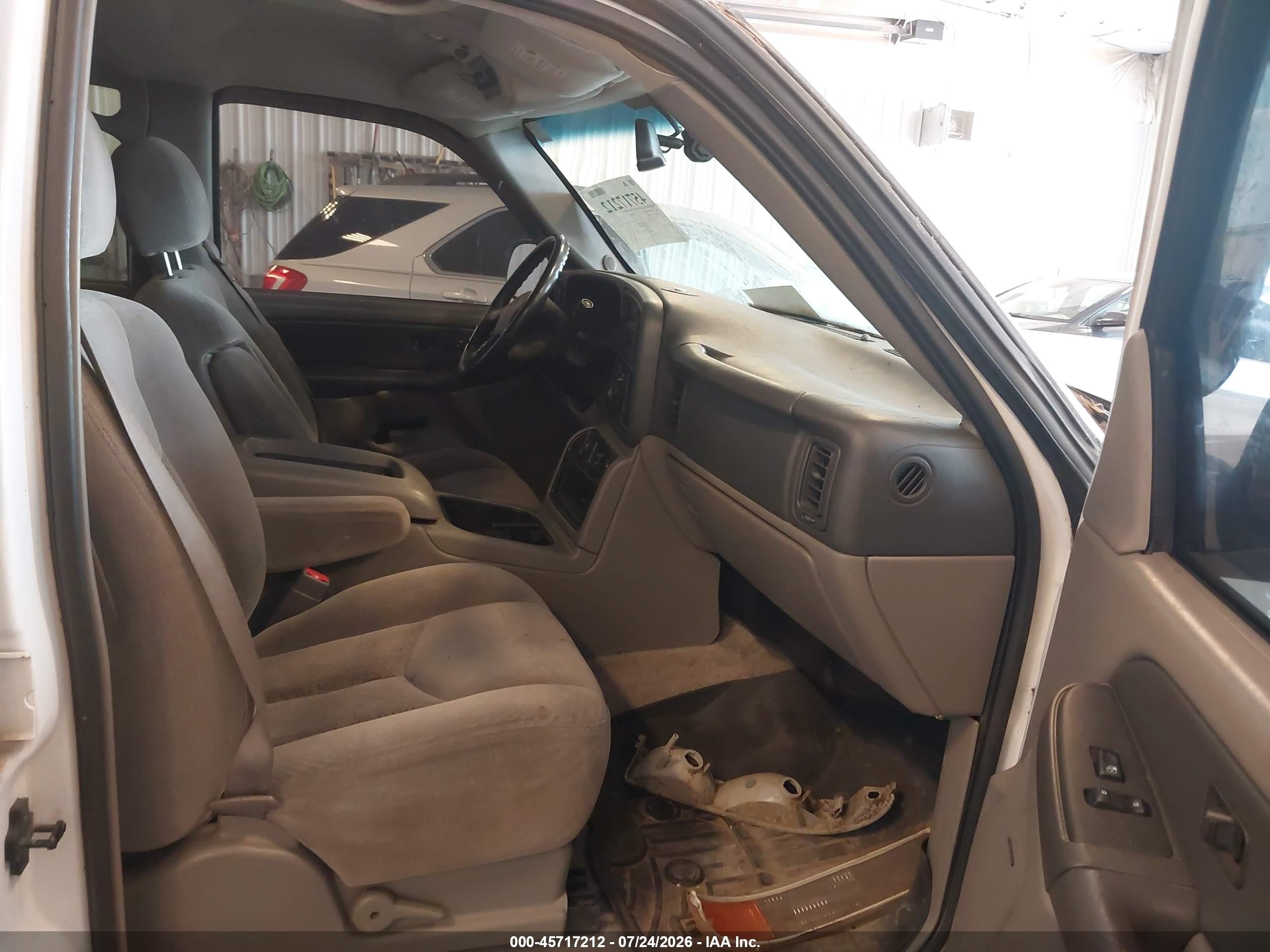 2003 Chevrolet Tahoe Ls White vin: 1GNEK13Z33R108863