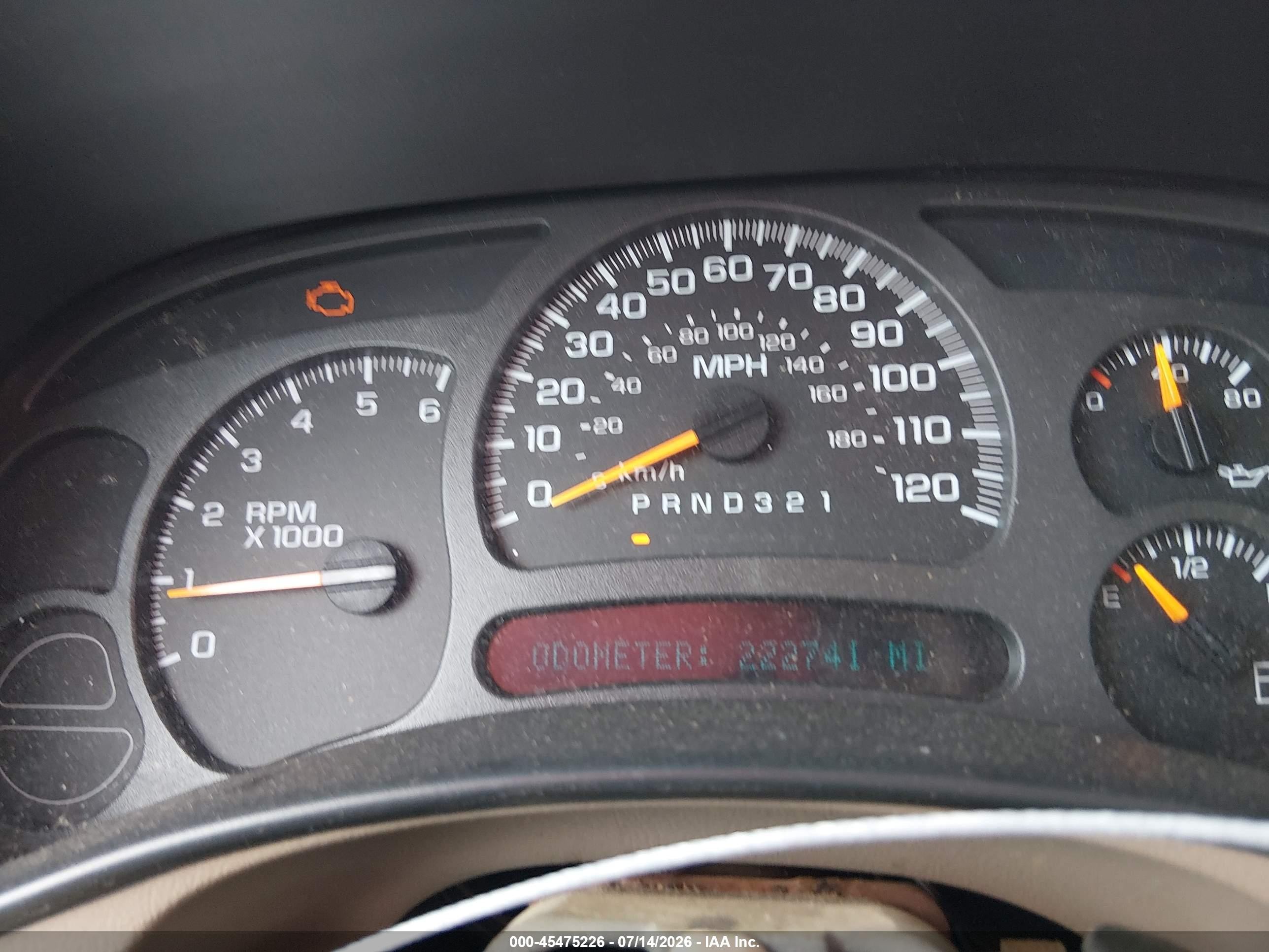 2003 Chevrolet Tahoe Z71 Brown vin: 1GNEK13Z33R199679