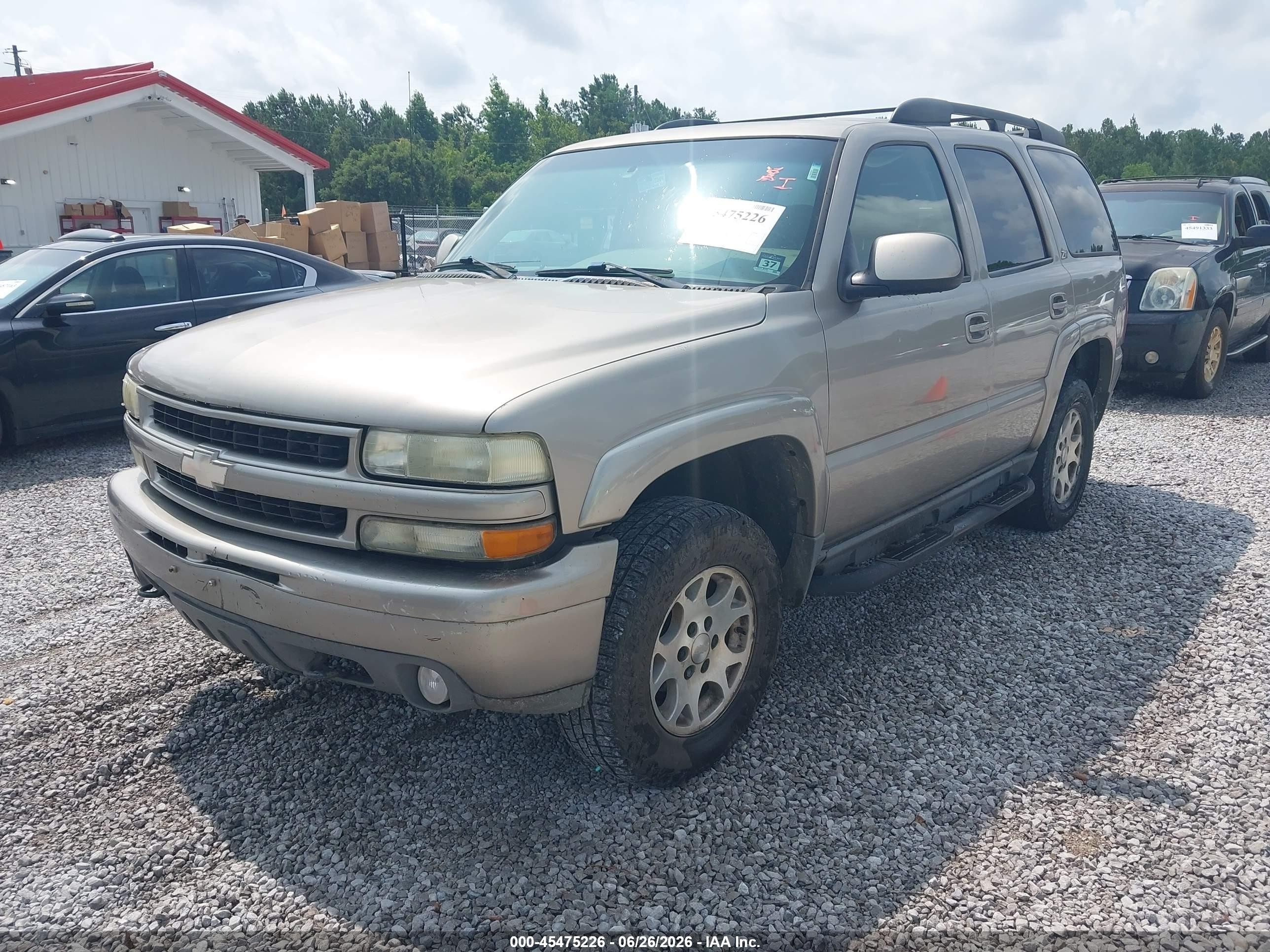2003 Chevrolet Tahoe Z71 Brown vin: 1GNEK13Z33R199679