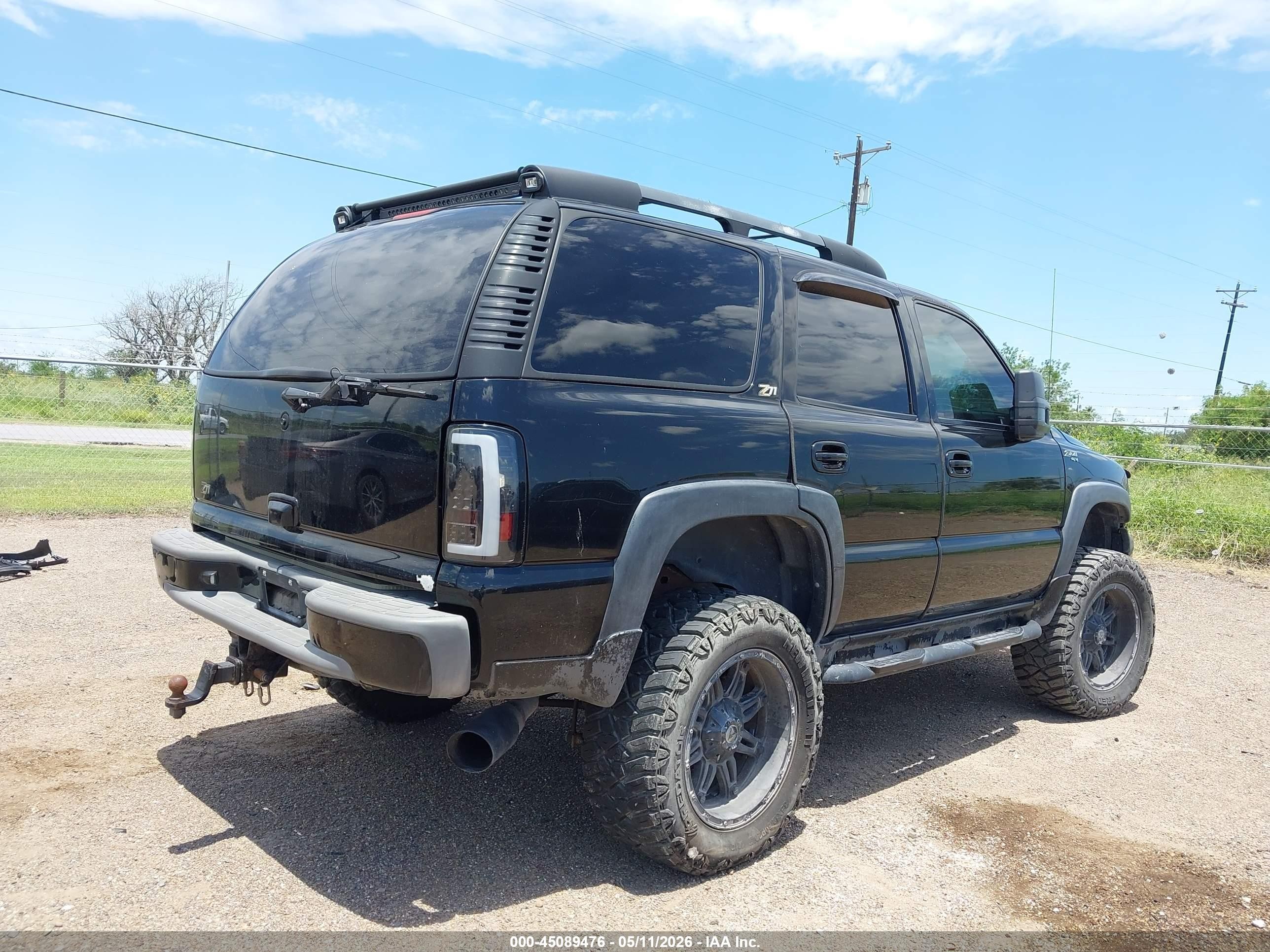 2003 Chevrolet Tahoe Z71 Черный vin: 1GNEK13Z33R201981