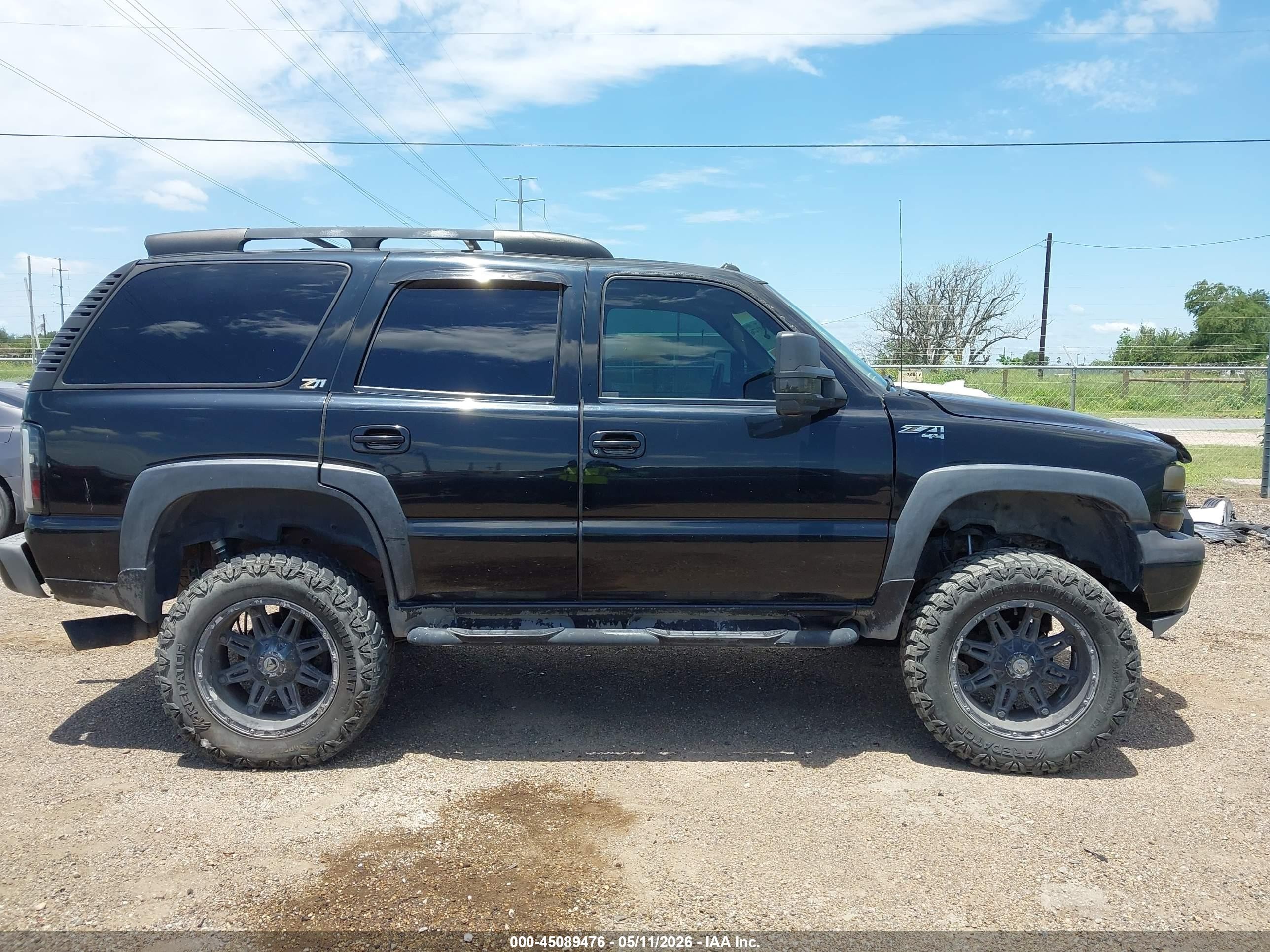2003 Chevrolet Tahoe Z71 Черный vin: 1GNEK13Z33R201981