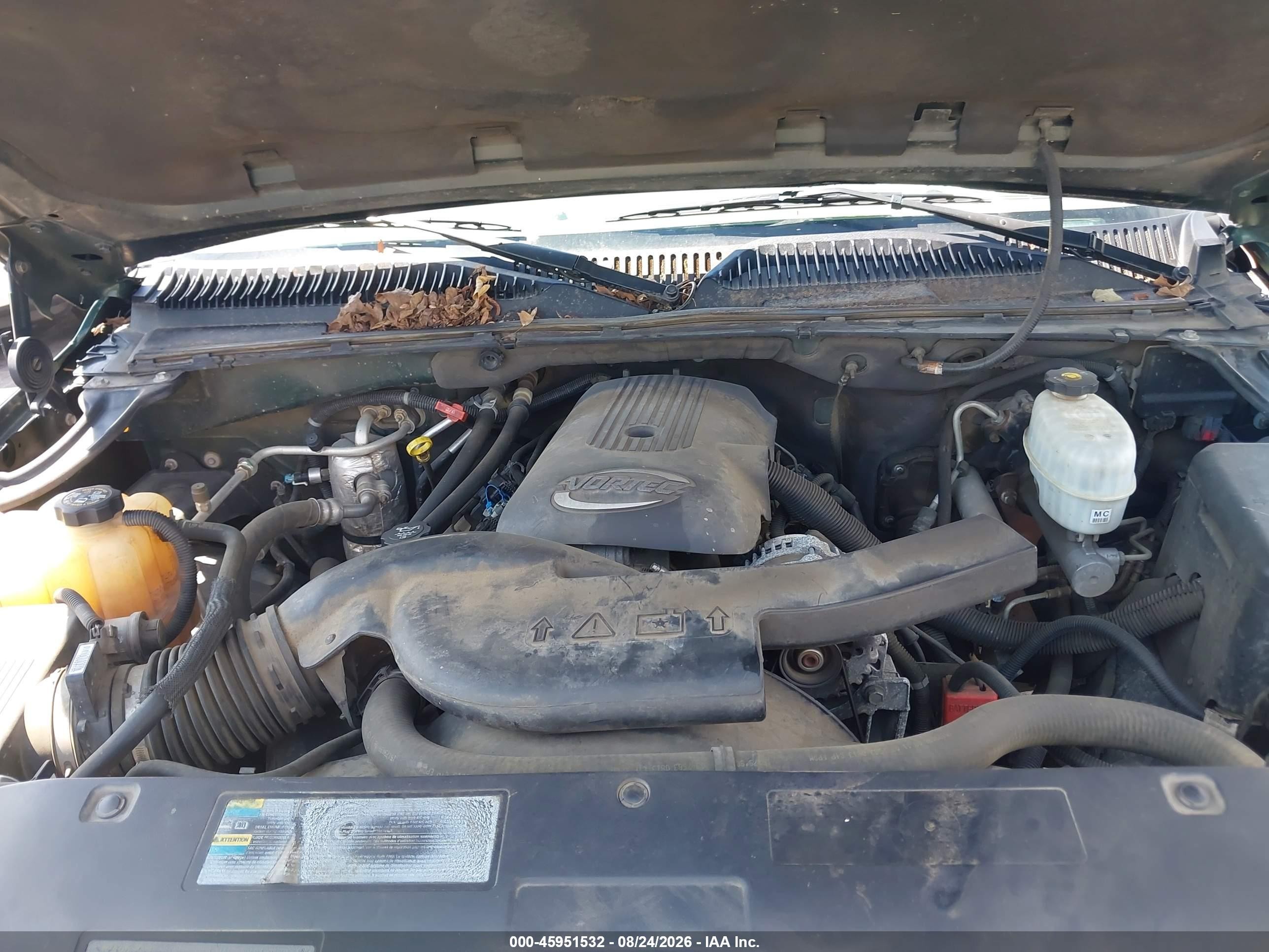 2004 Chevrolet Tahoe Z71 Green vin: 1GNEK13Z34R140259