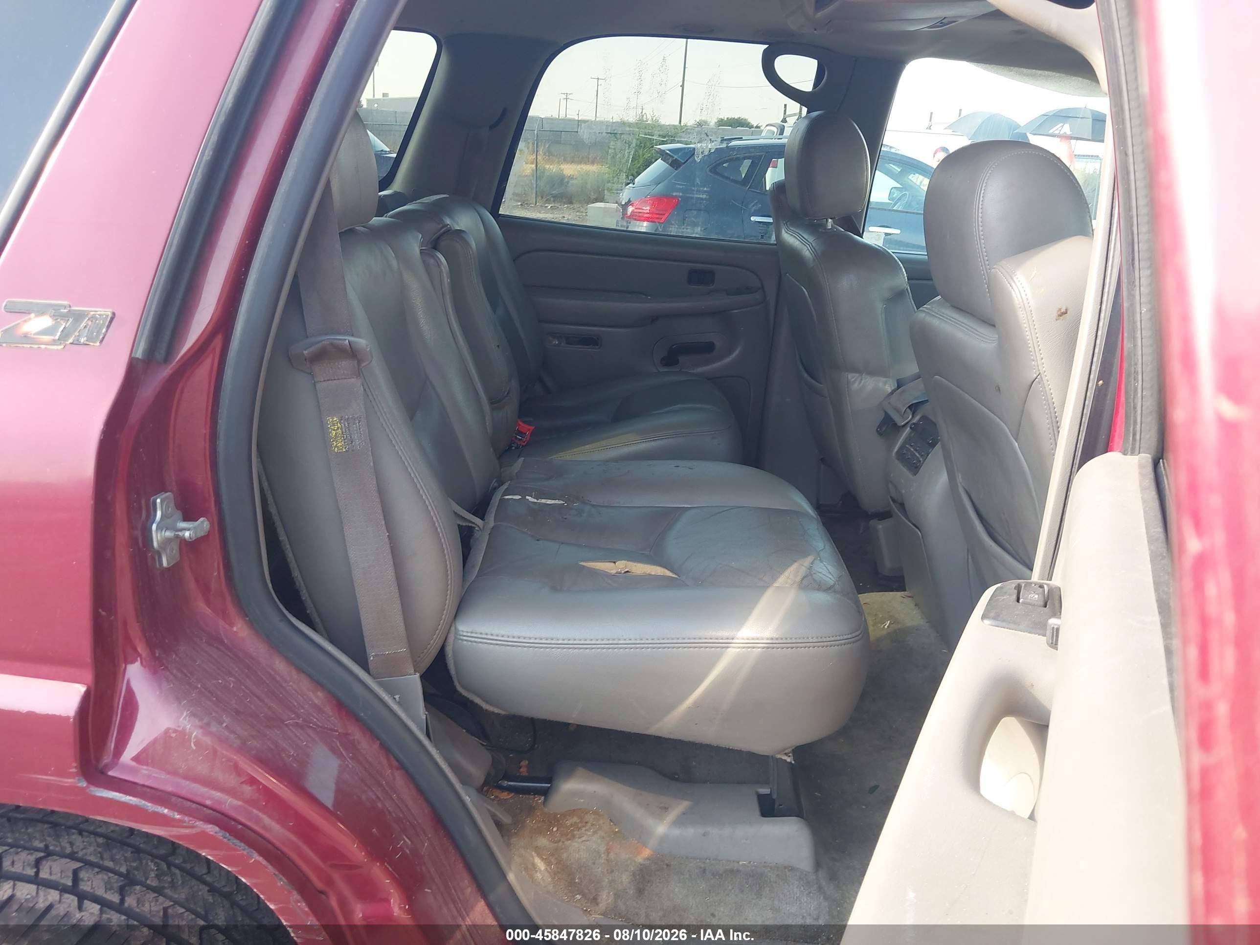 2004 Chevrolet Tahoe Z71 Burgundy vin: 1GNEK13Z34R278870