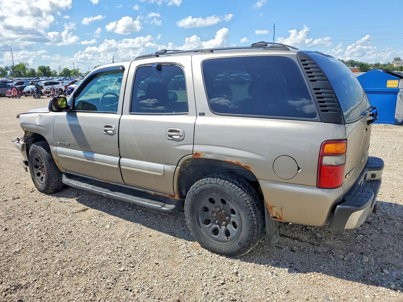 2002 Chevrolet Tahoe Brown vin: 1GNEK13Z42J275424