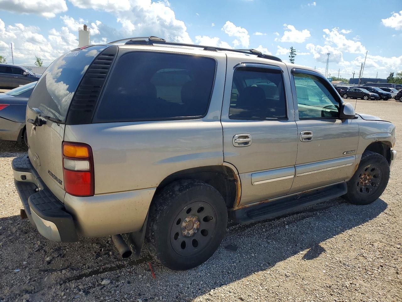 2002 Chevrolet Tahoe Brown vin: 1GNEK13Z42J275424