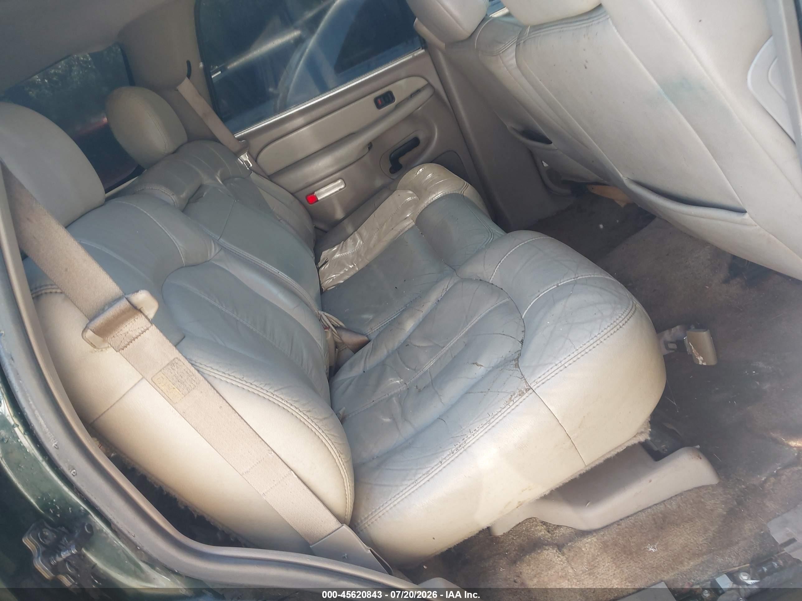 2002 Chevrolet Tahoe Lt Green vin: 1GNEK13Z42J277951