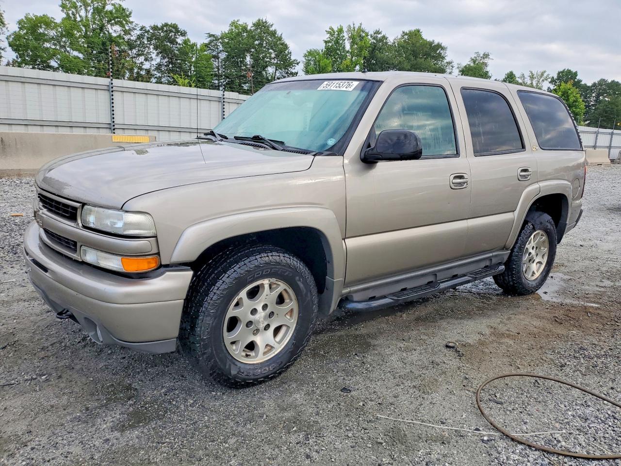 2002 Chevrolet Tahoe K1500 Tan vin: 1GNEK13Z42R194103