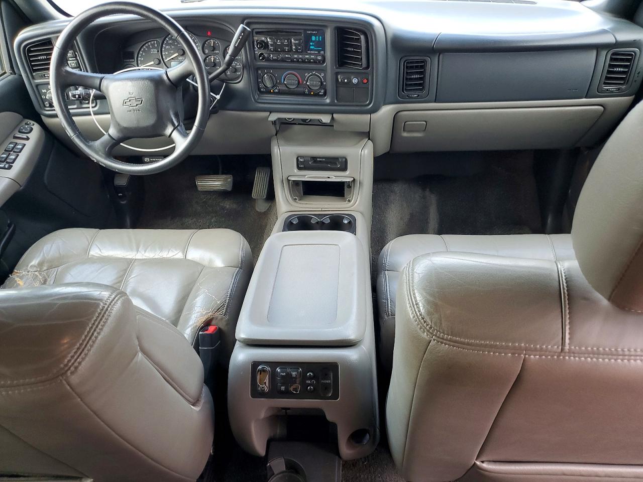 2002 Chevrolet Tahoe K1500 Tan vin: 1GNEK13Z42R194103