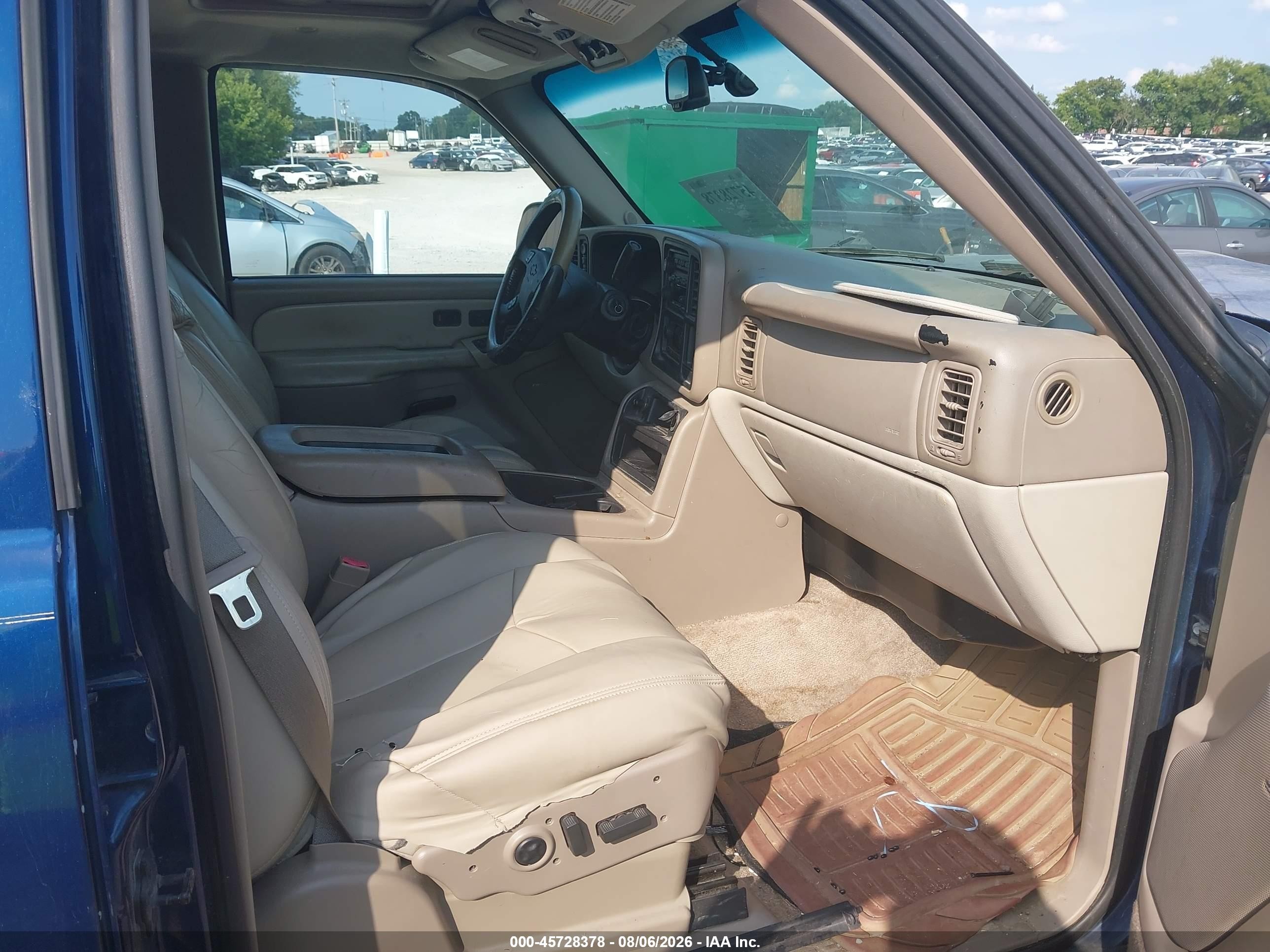 2003 Chevrolet Tahoe Lt Синий vin: 1GNEK13Z43J264019
