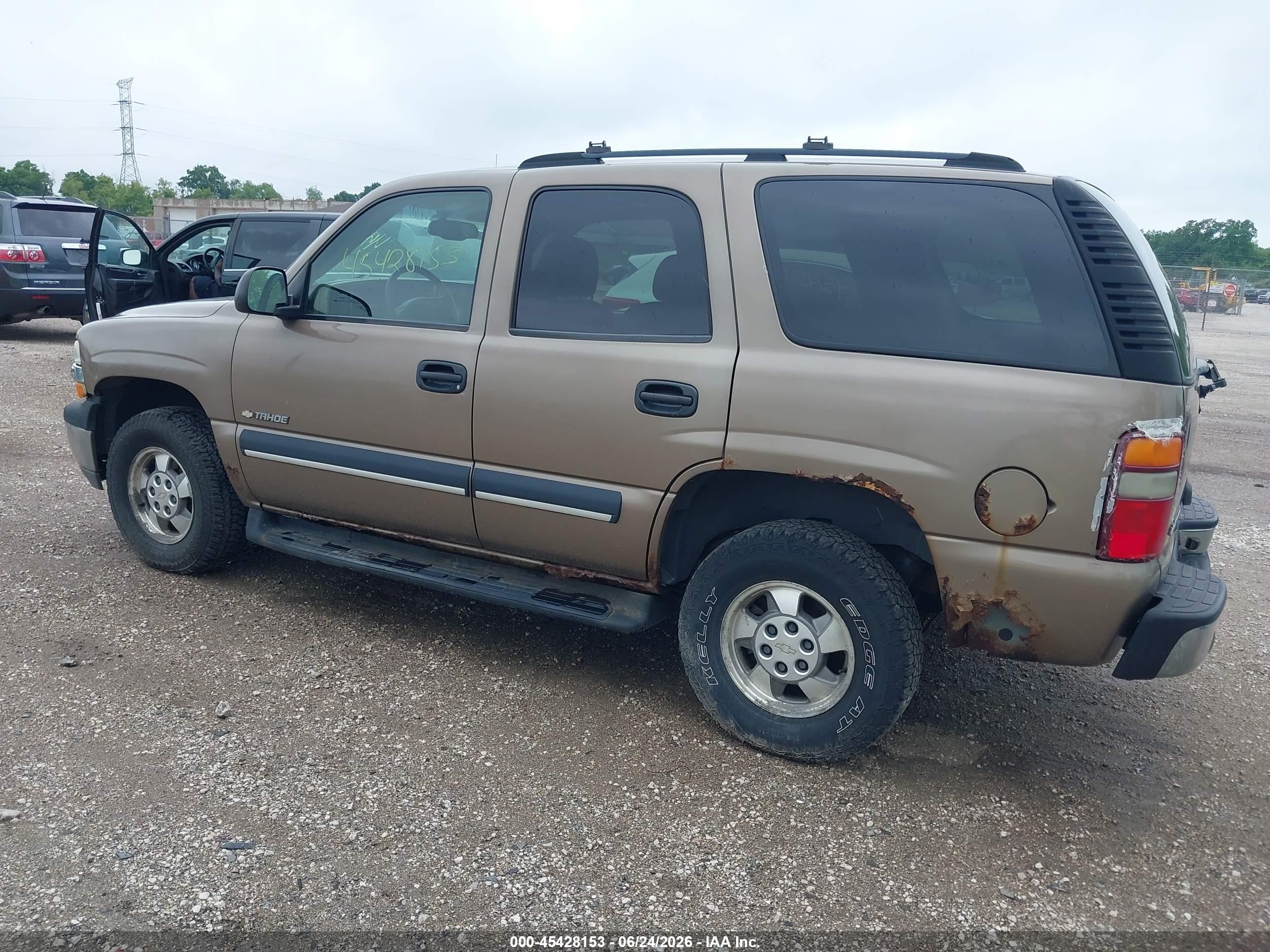 2003 Chevrolet Tahoe Ls Brown vin: 1GNEK13Z43J312828