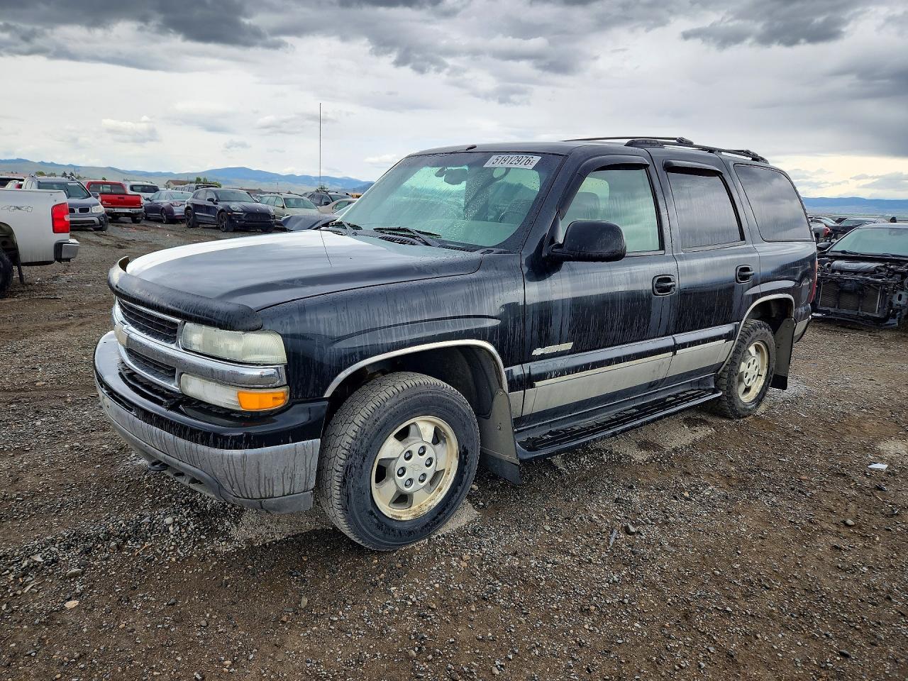 2003 Chevrolet Tahoe K1500 Charcoal vin: 1GNEK13Z43R216831