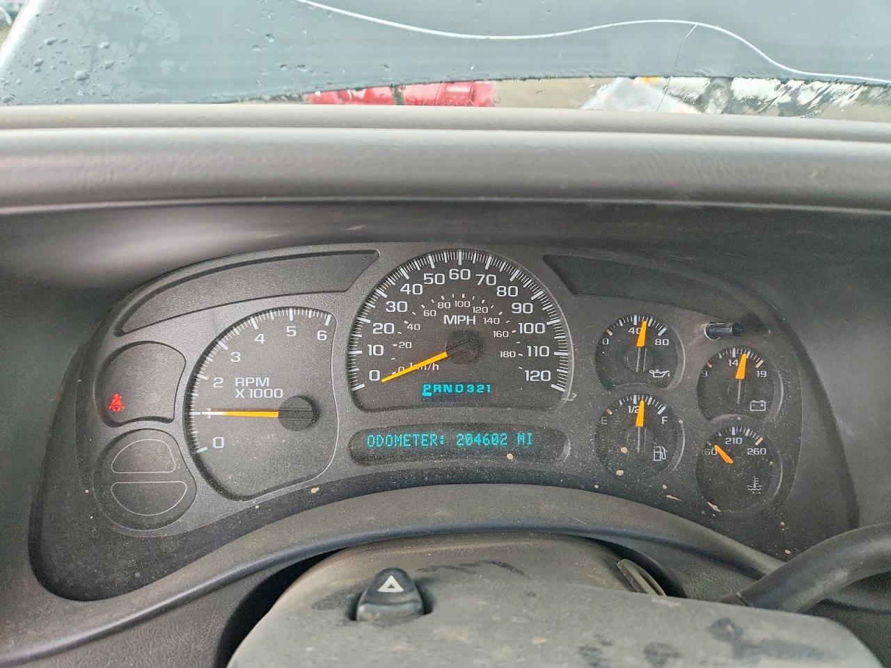 2003 Chevrolet Tahoe K1500 Charcoal vin: 1GNEK13Z43R216831