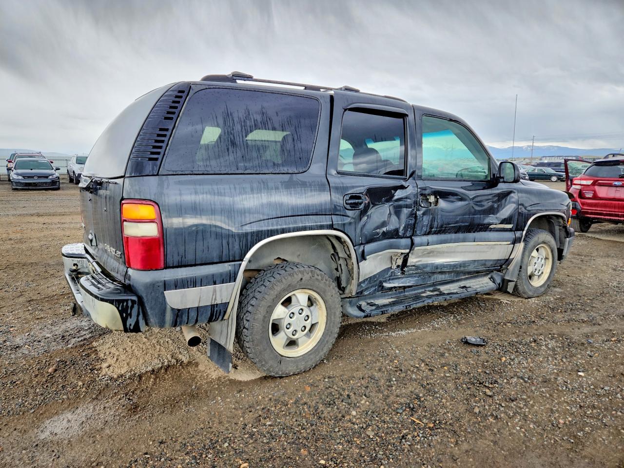 2003 Chevrolet Tahoe K1500 Charcoal vin: 1GNEK13Z43R216831