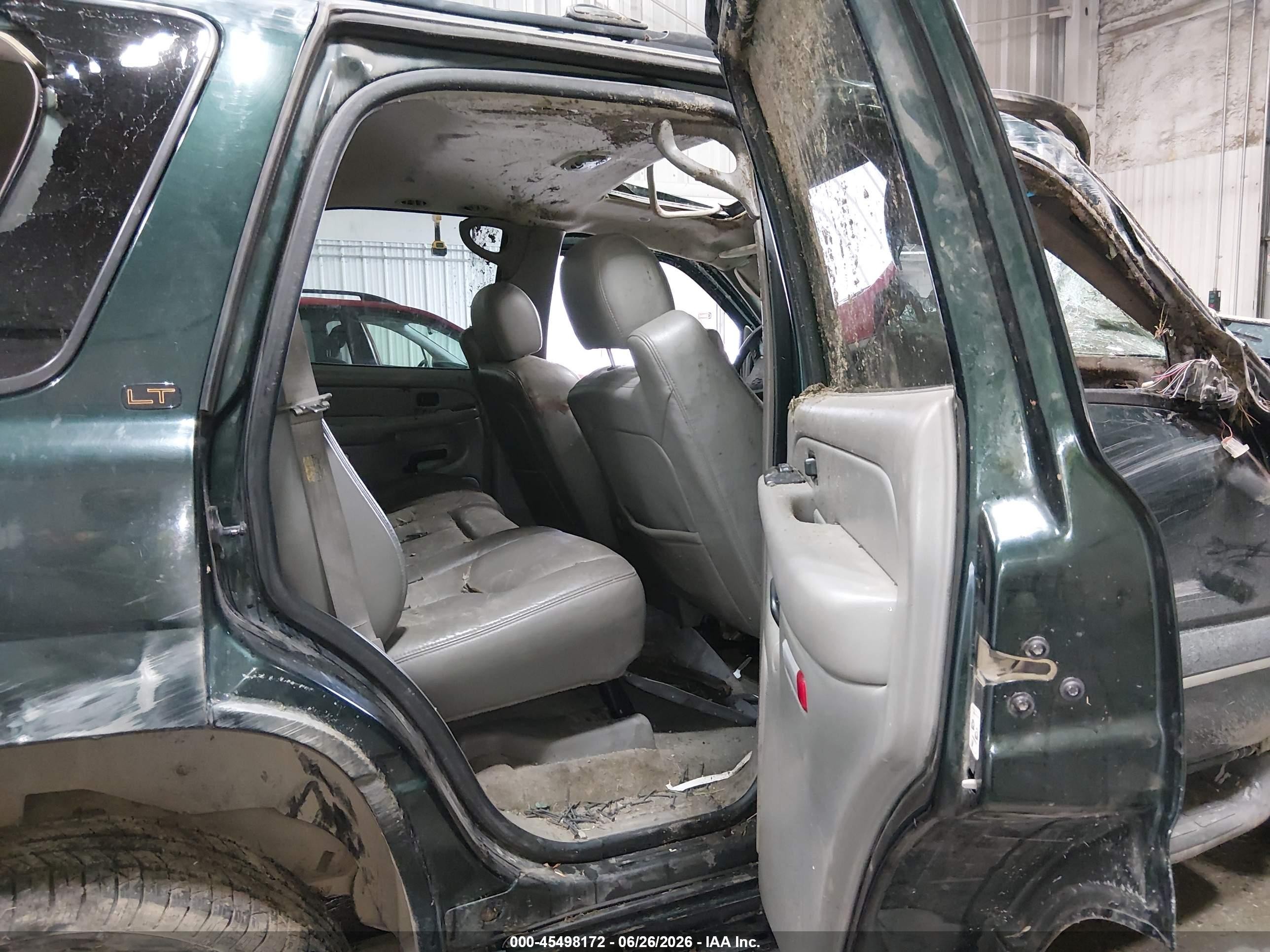 2004 Chevrolet Tahoe Lt Green vin: 1GNEK13Z44J143735