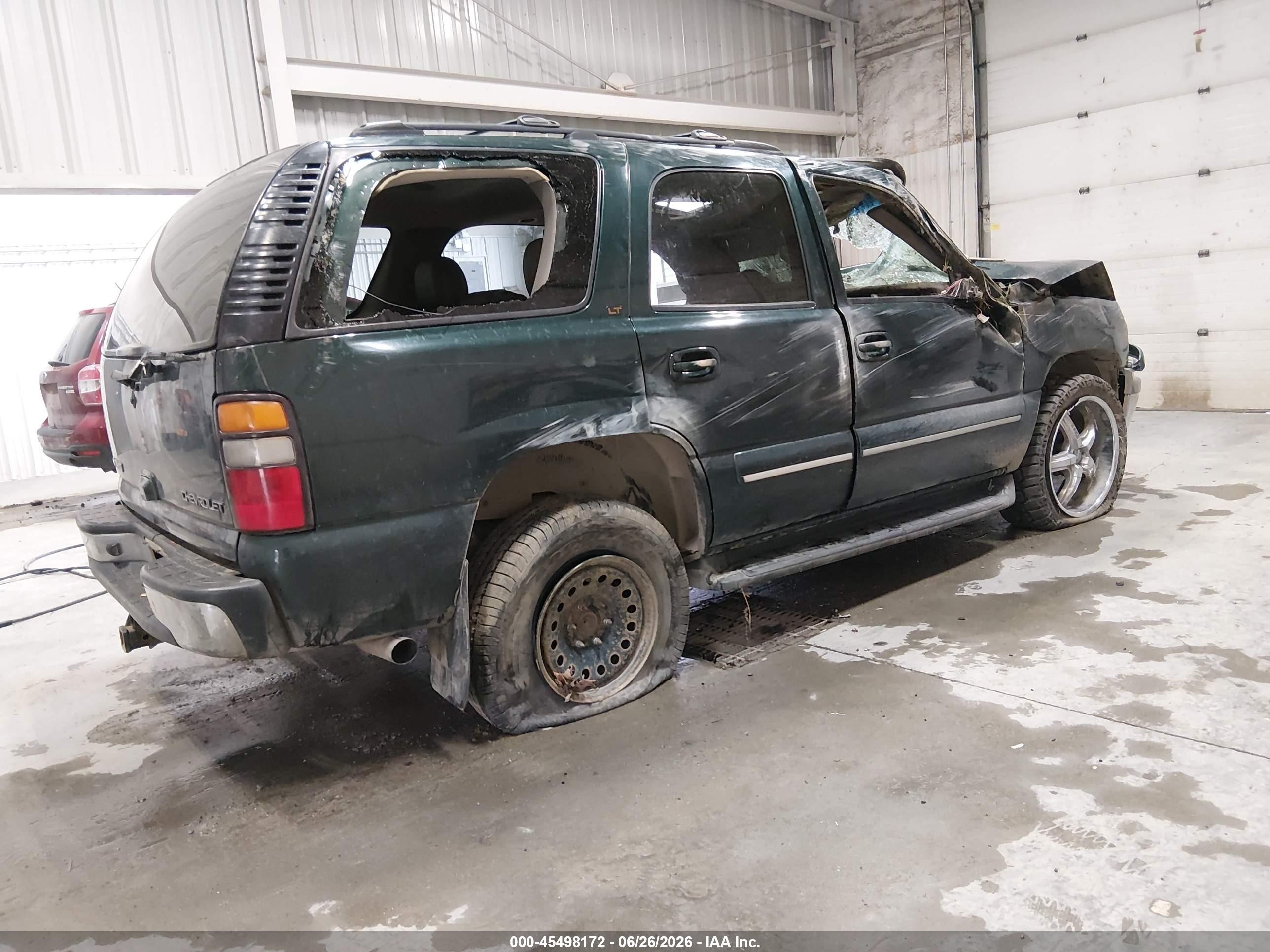 2004 Chevrolet Tahoe Lt Green vin: 1GNEK13Z44J143735