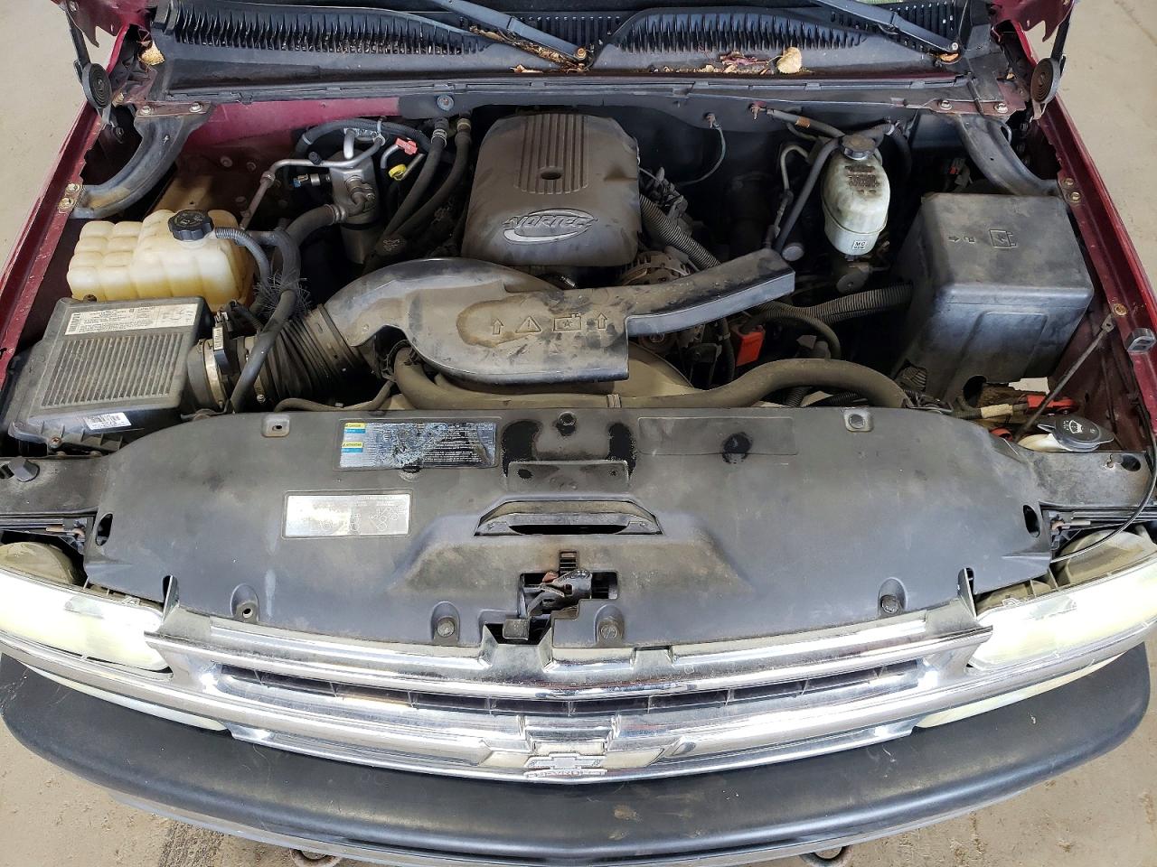 2004 Chevrolet Tahoe K1500 Burgundy vin: 1GNEK13Z44J317223