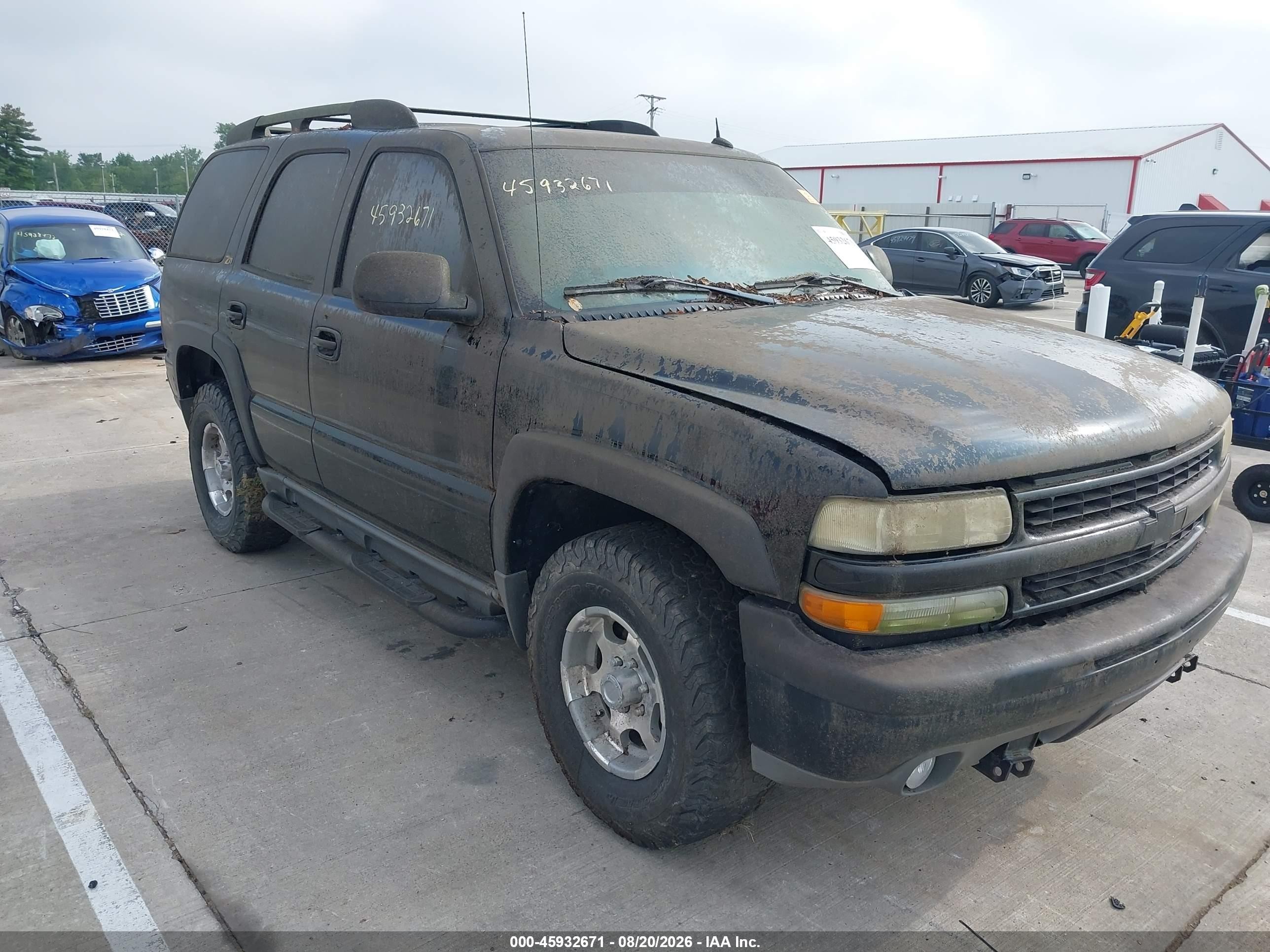 2004 Chevrolet Tahoe Z71 Black vin: 1GNEK13Z44R199076