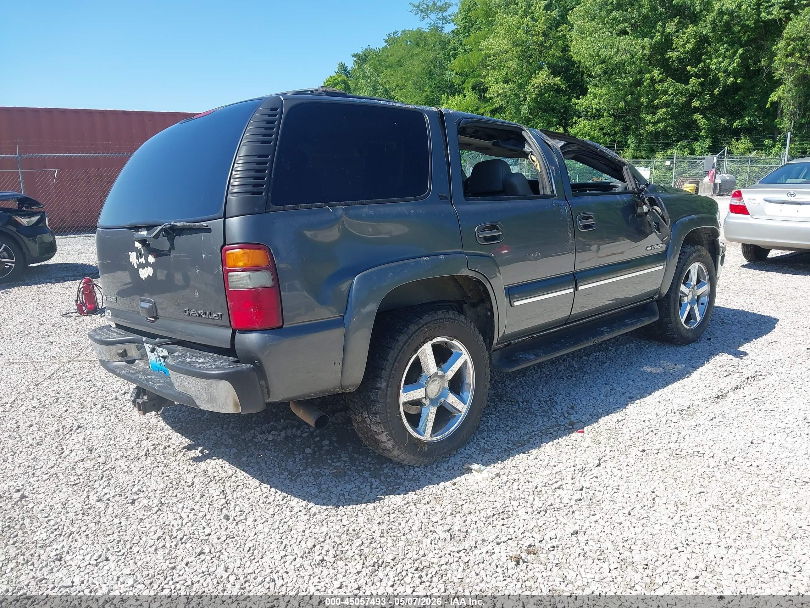 2002 Chevrolet Tahoe Lt Silver vin: 1GNEK13Z52R191341