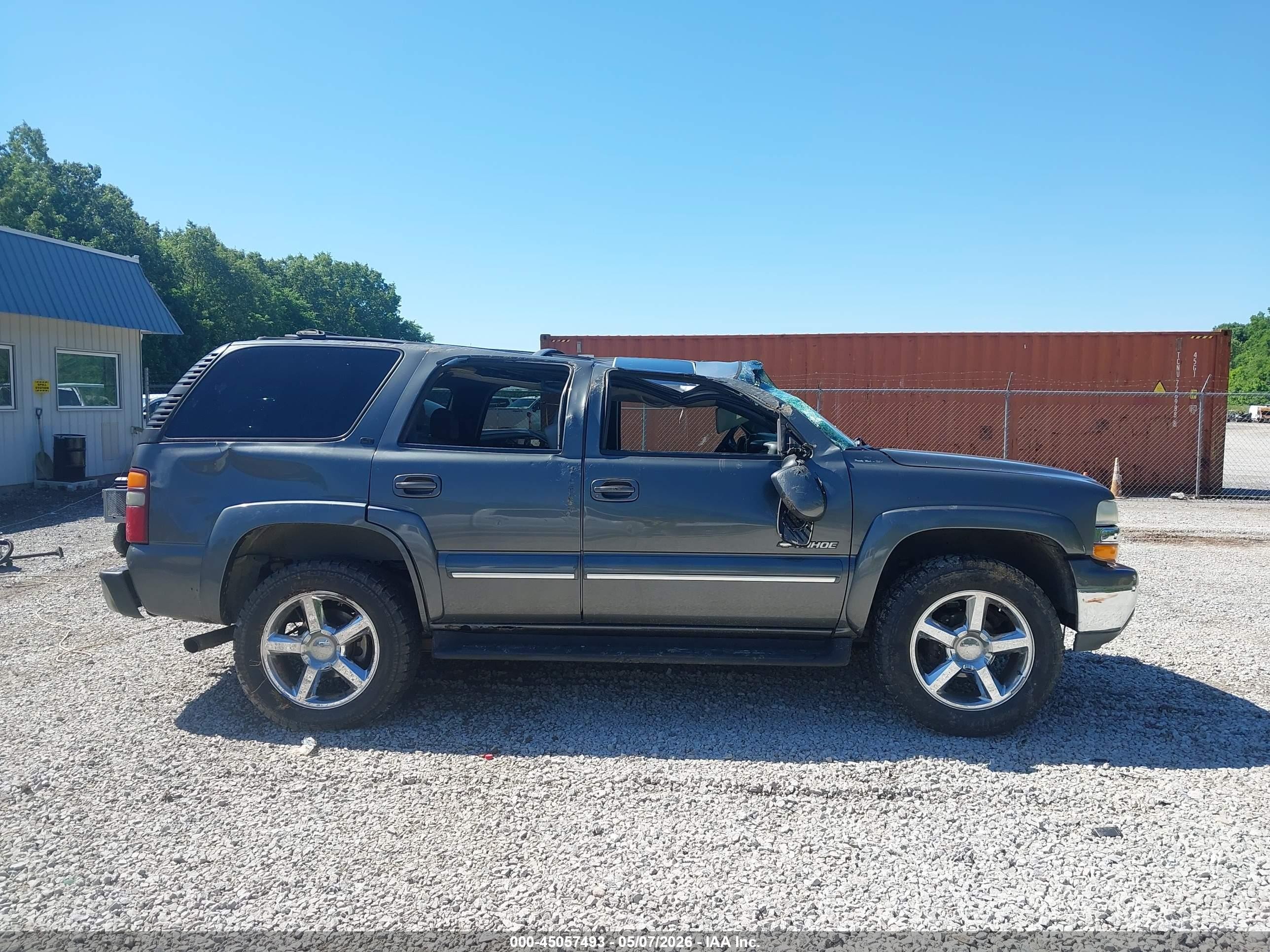 2002 Chevrolet Tahoe Lt Silver vin: 1GNEK13Z52R191341
