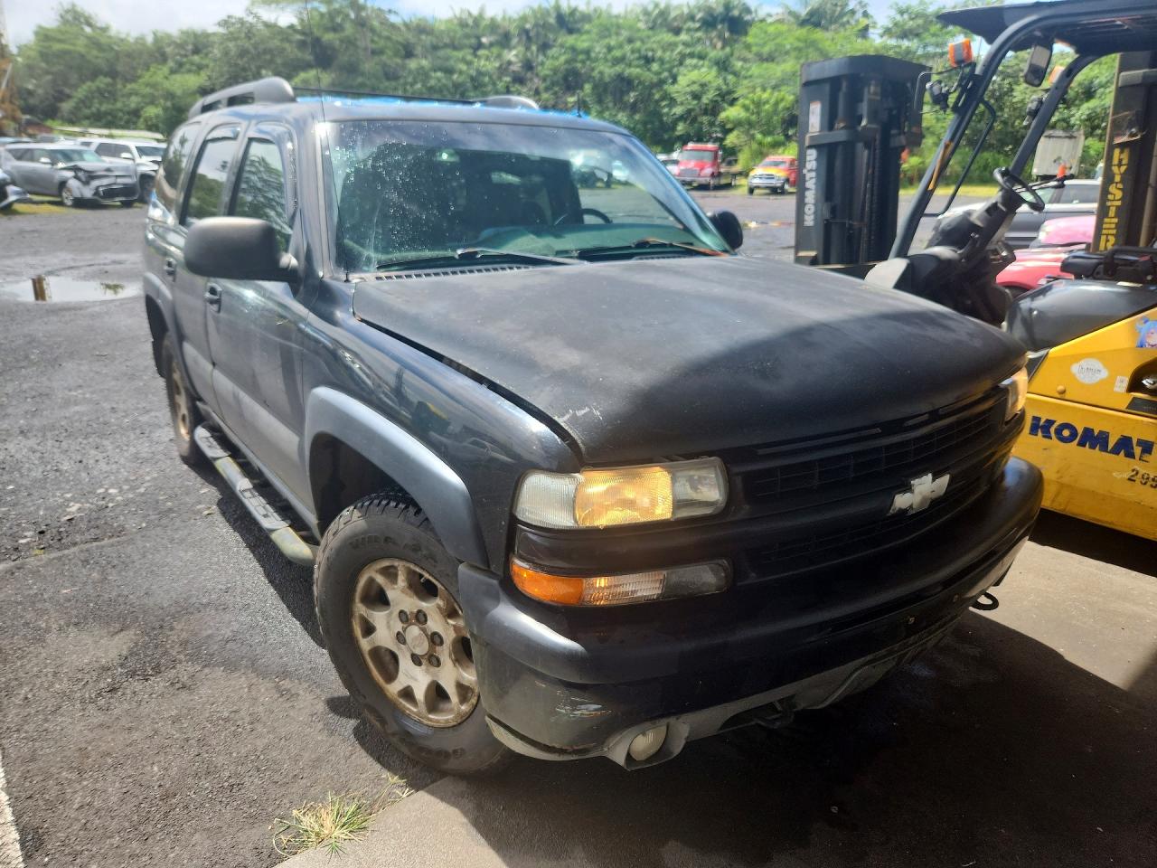 2002 Chevrolet Tahoe K1500 Черный vin: 1GNEK13Z52R235578