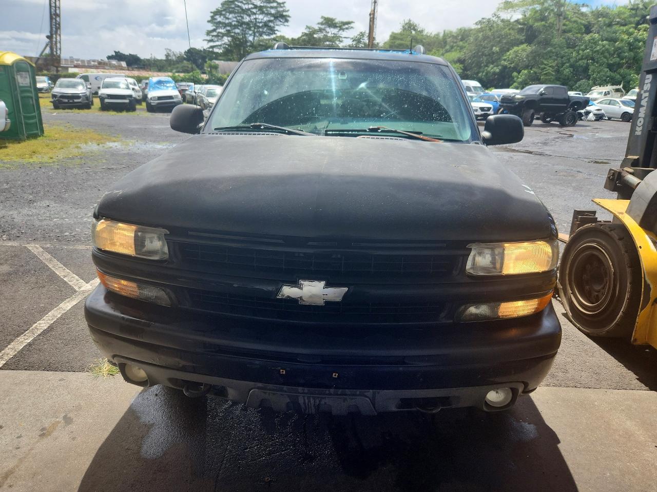 2002 Chevrolet Tahoe K1500 Черный vin: 1GNEK13Z52R235578