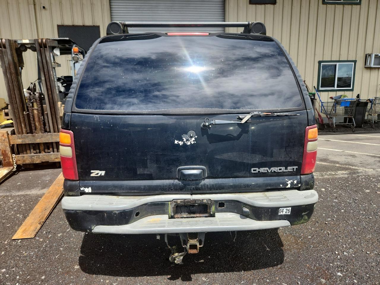 2002 Chevrolet Tahoe K1500 Черный vin: 1GNEK13Z52R235578
