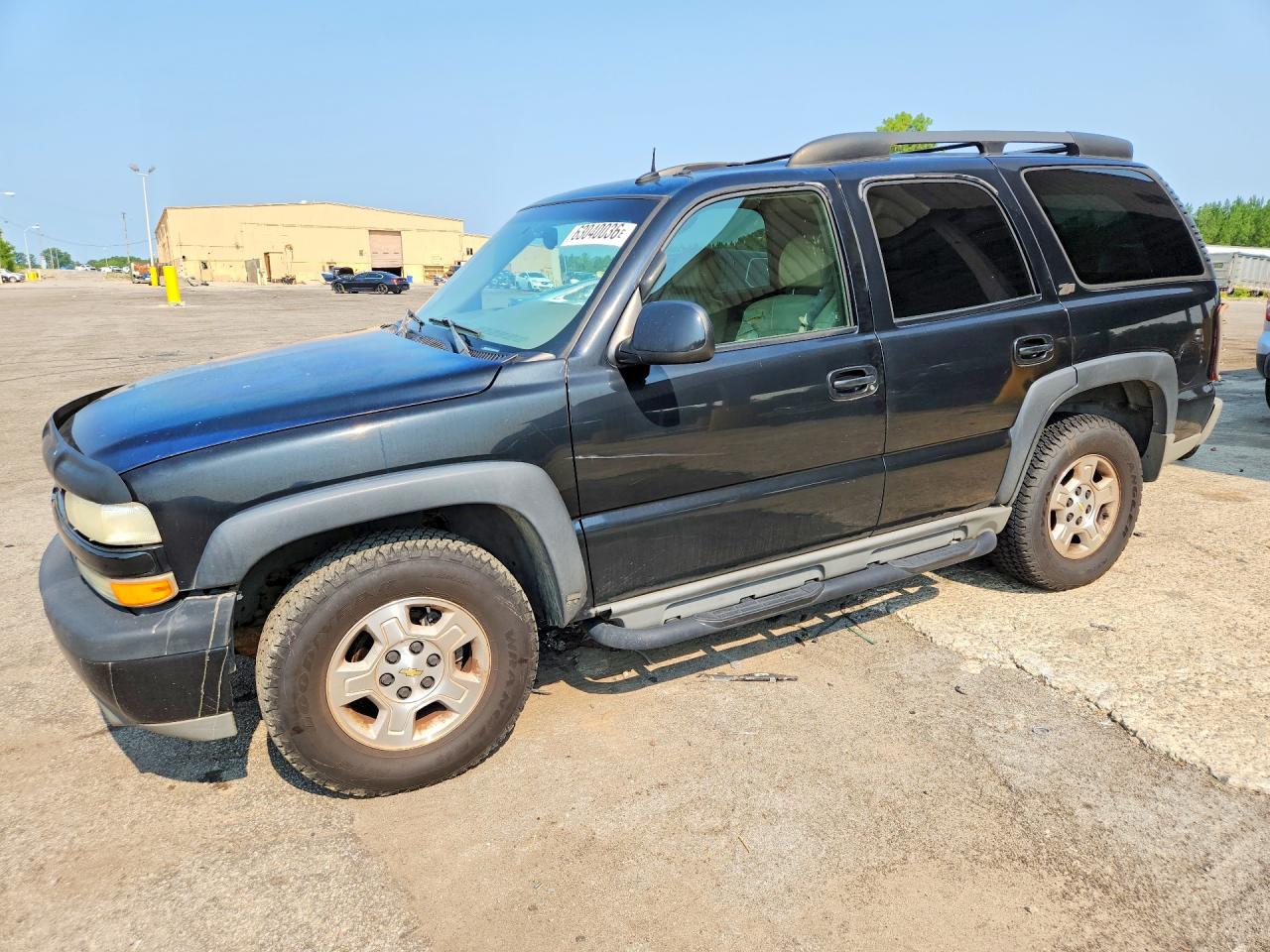 2002 Chevrolet Tahoe K1500 Black vin: 1GNEK13Z52R285753