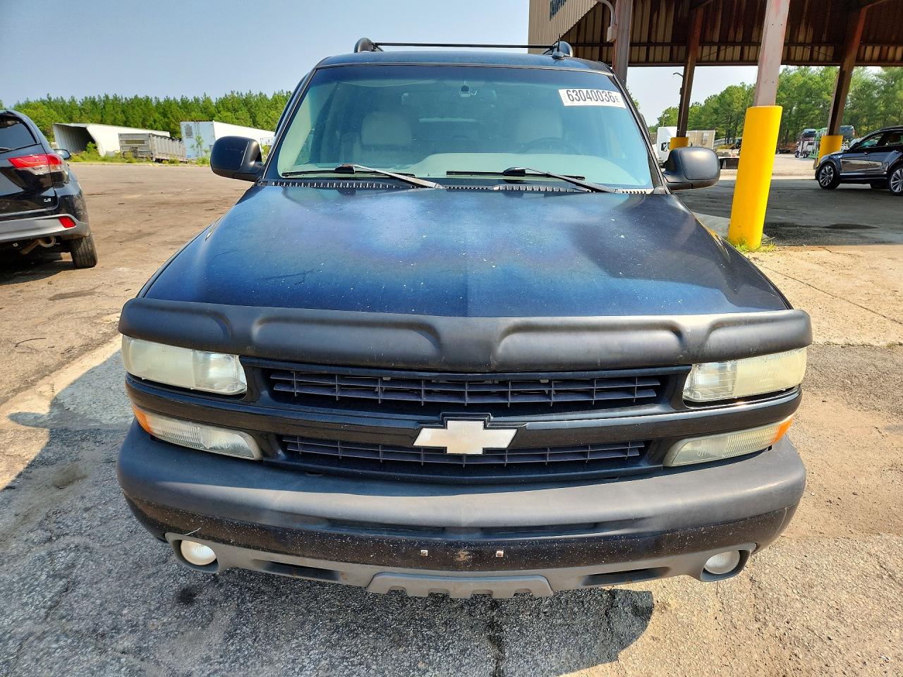 2002 Chevrolet Tahoe K1500 Black vin: 1GNEK13Z52R285753