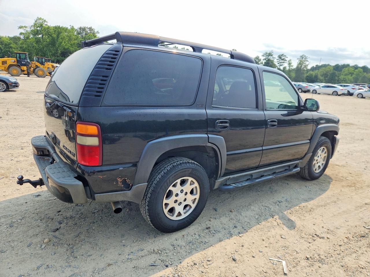 2002 Chevrolet Tahoe K1500 Black vin: 1GNEK13Z52R314006
