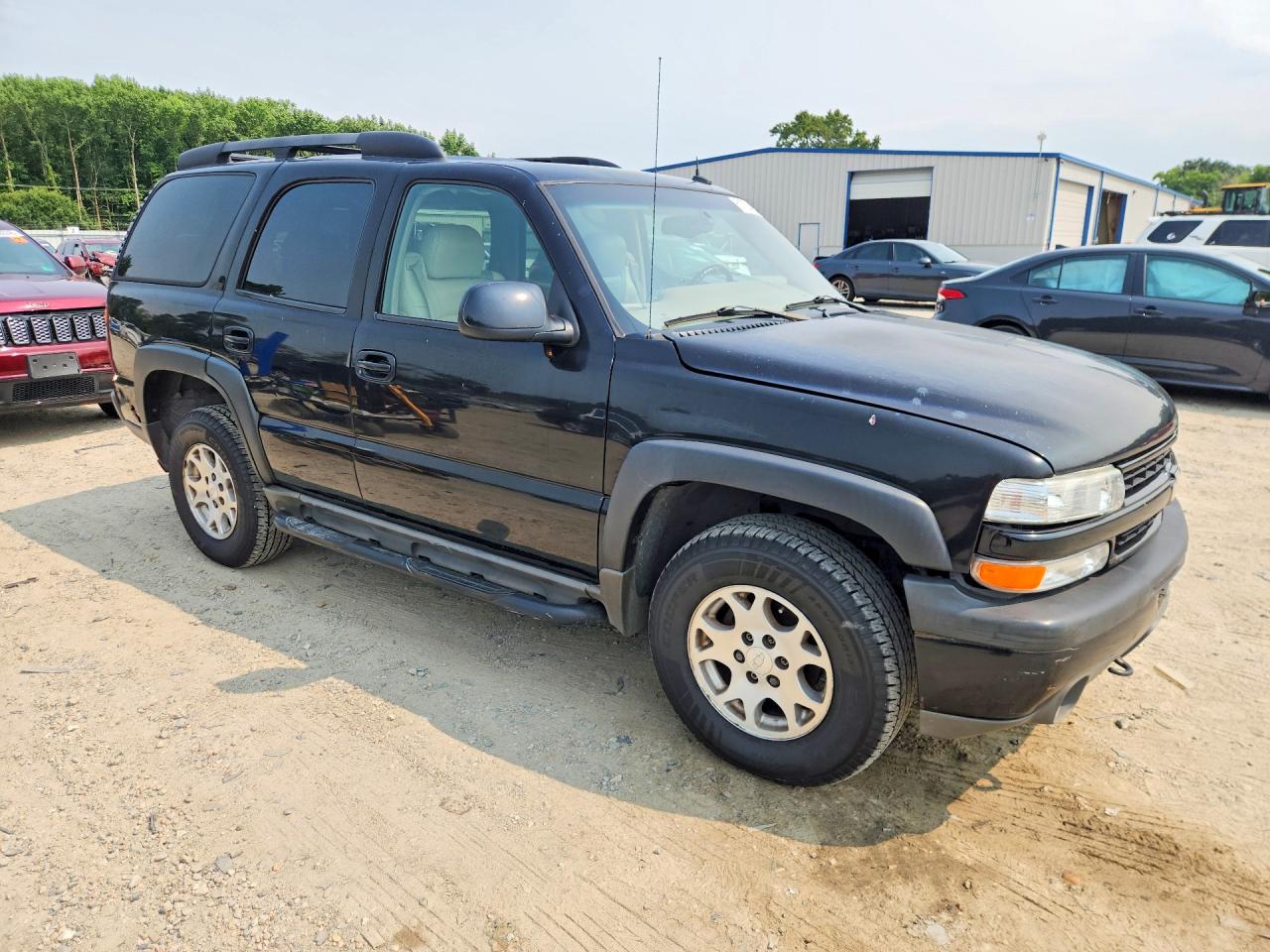2002 Chevrolet Tahoe K1500 Black vin: 1GNEK13Z52R314006
