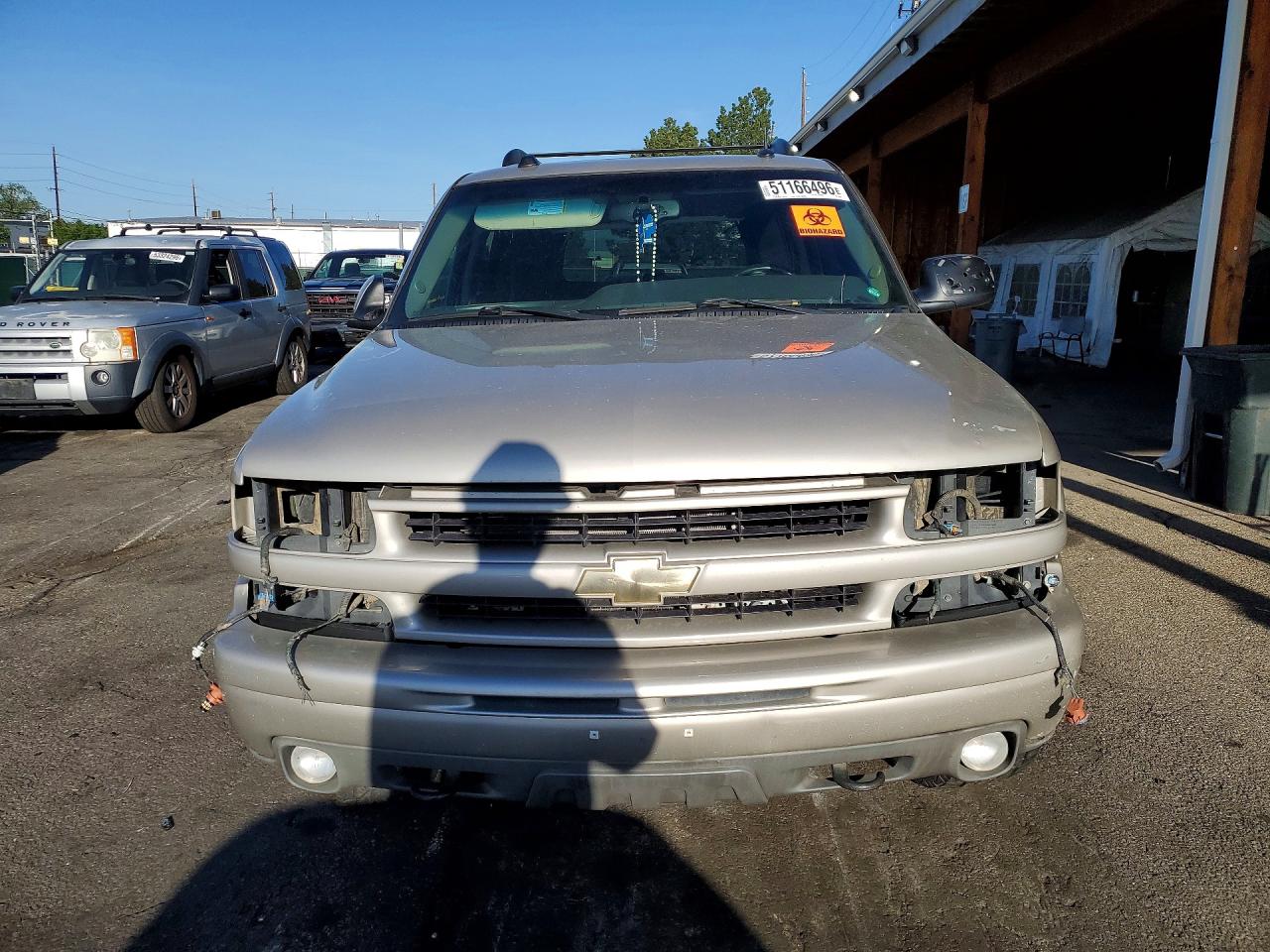 2004 Chevrolet Tahoe K1500 Silver vin: 1GNEK13Z54R135659