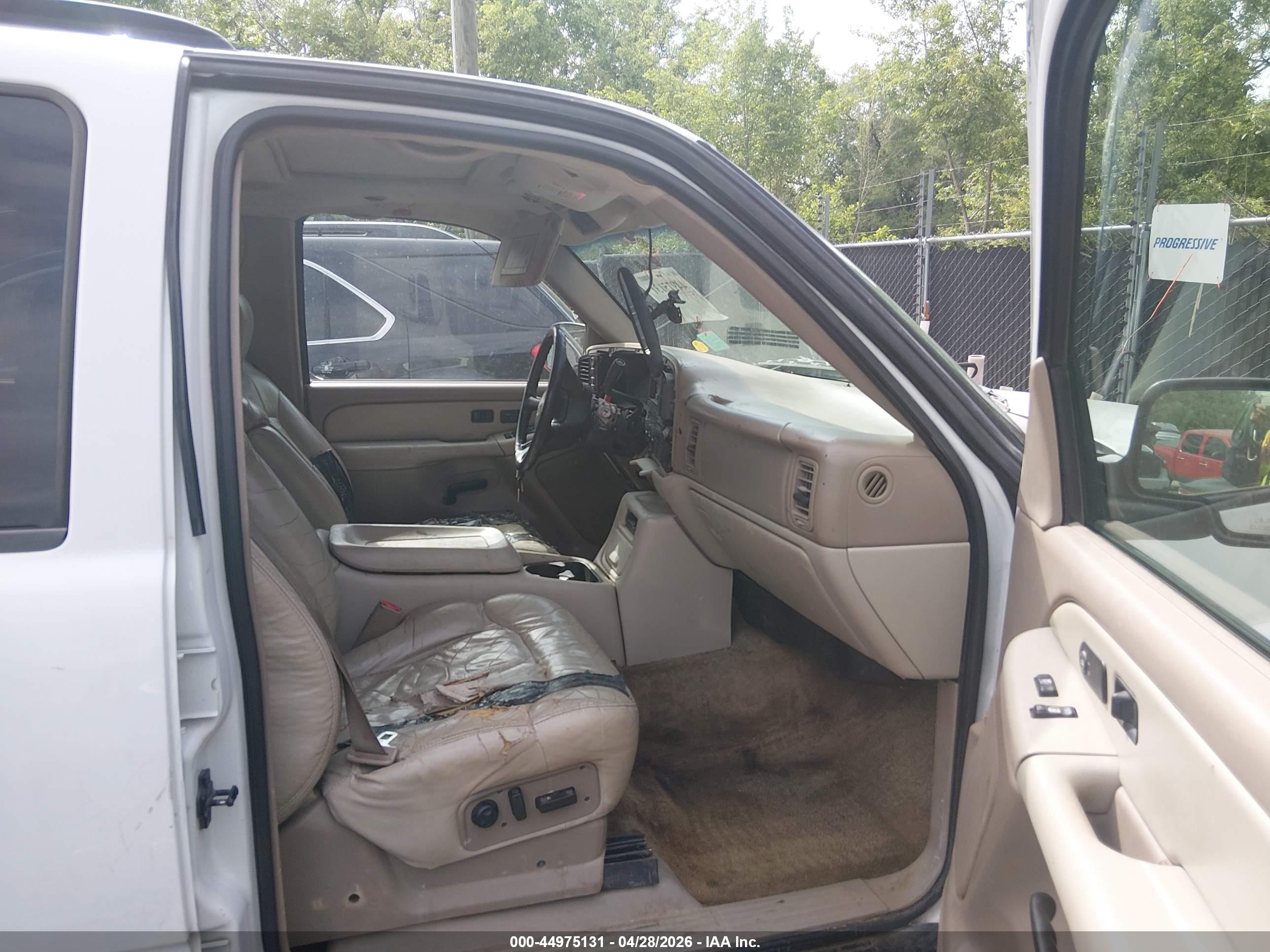 2002 Chevrolet Tahoe Lt White vin: 1GNEK13Z62J274971