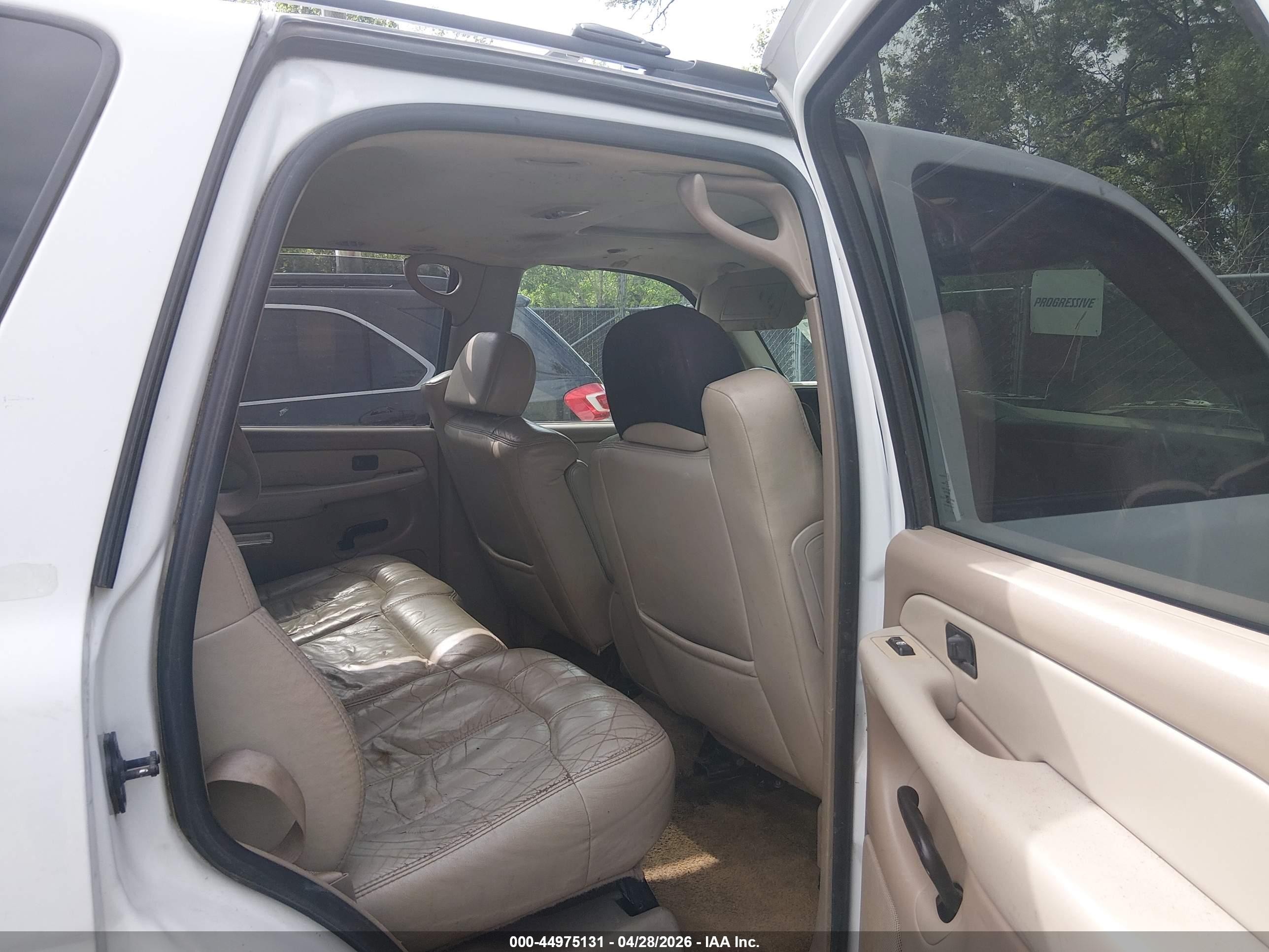 2002 Chevrolet Tahoe Lt White vin: 1GNEK13Z62J274971