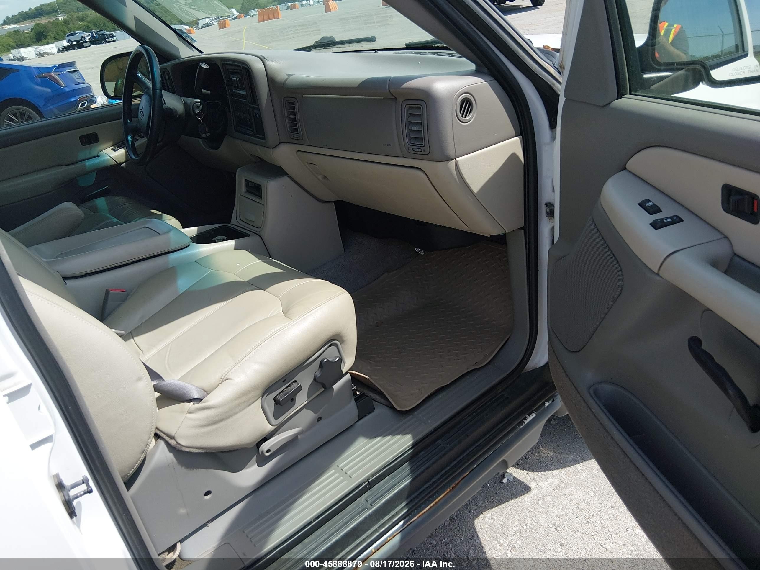 2002 Chevrolet Tahoe Z71 White vin: 1GNEK13Z62R315150