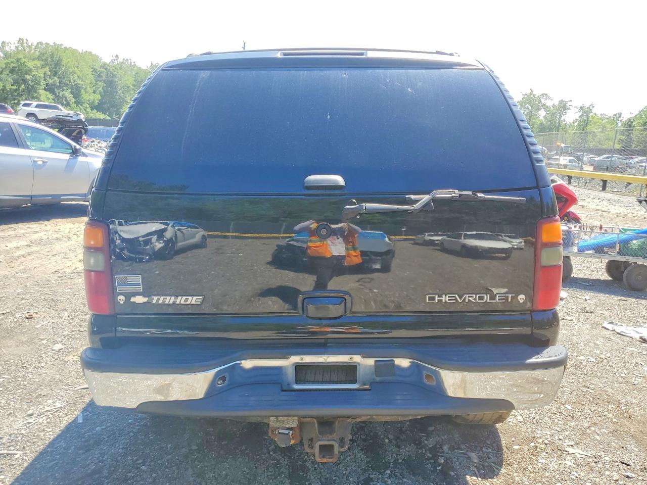 2003 Chevrolet Tahoe K1500 Черный vin: 1GNEK13Z63J273952