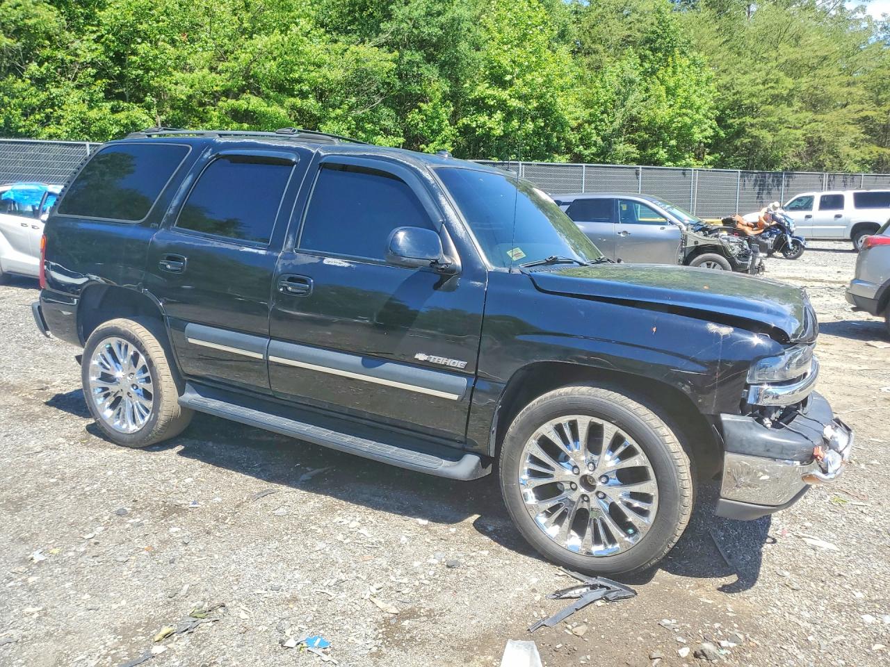 2003 Chevrolet Tahoe K1500 Черный vin: 1GNEK13Z63J273952