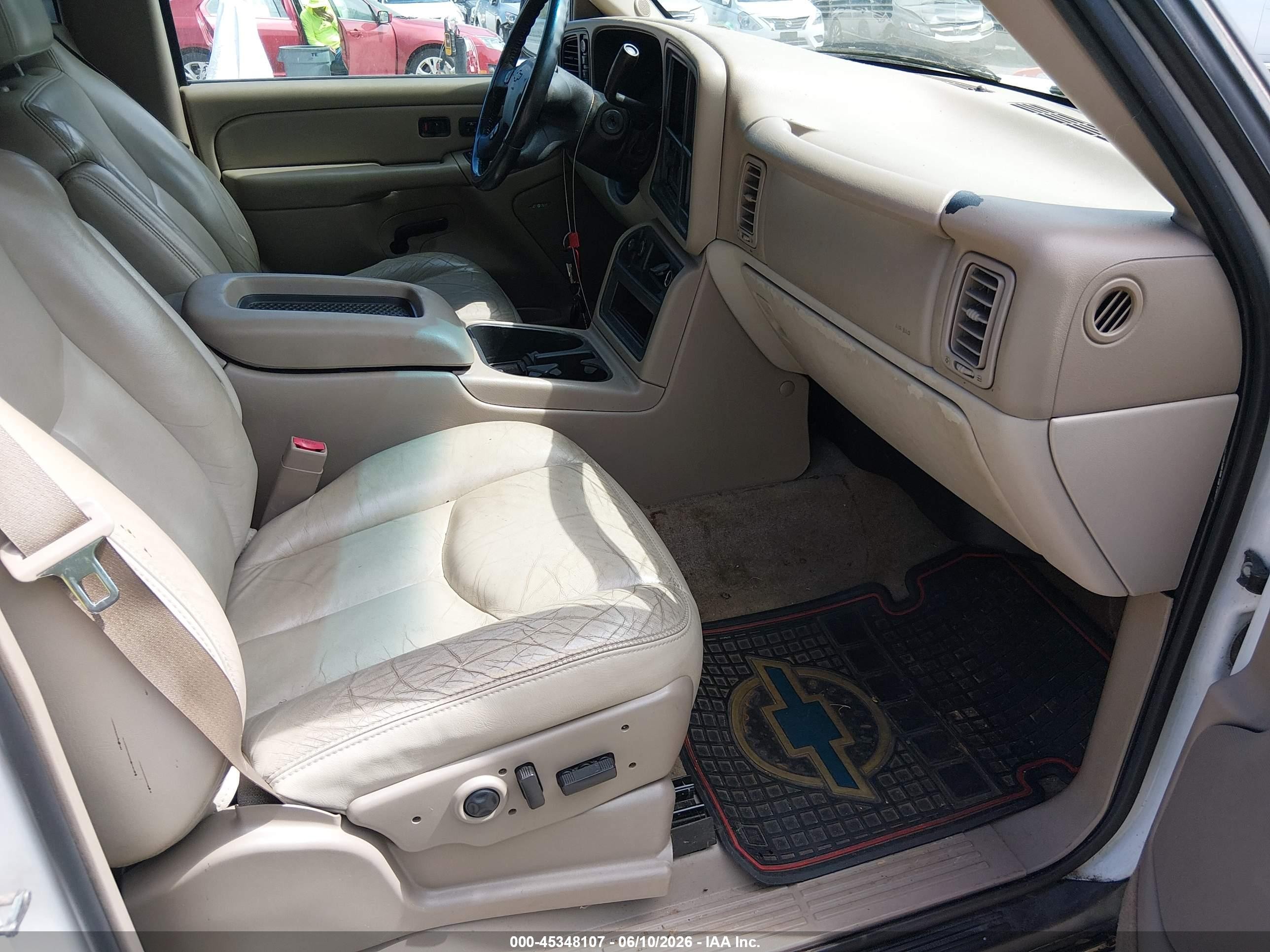 2004 Chevrolet Tahoe Z71 White vin: 1GNEK13Z64R184725