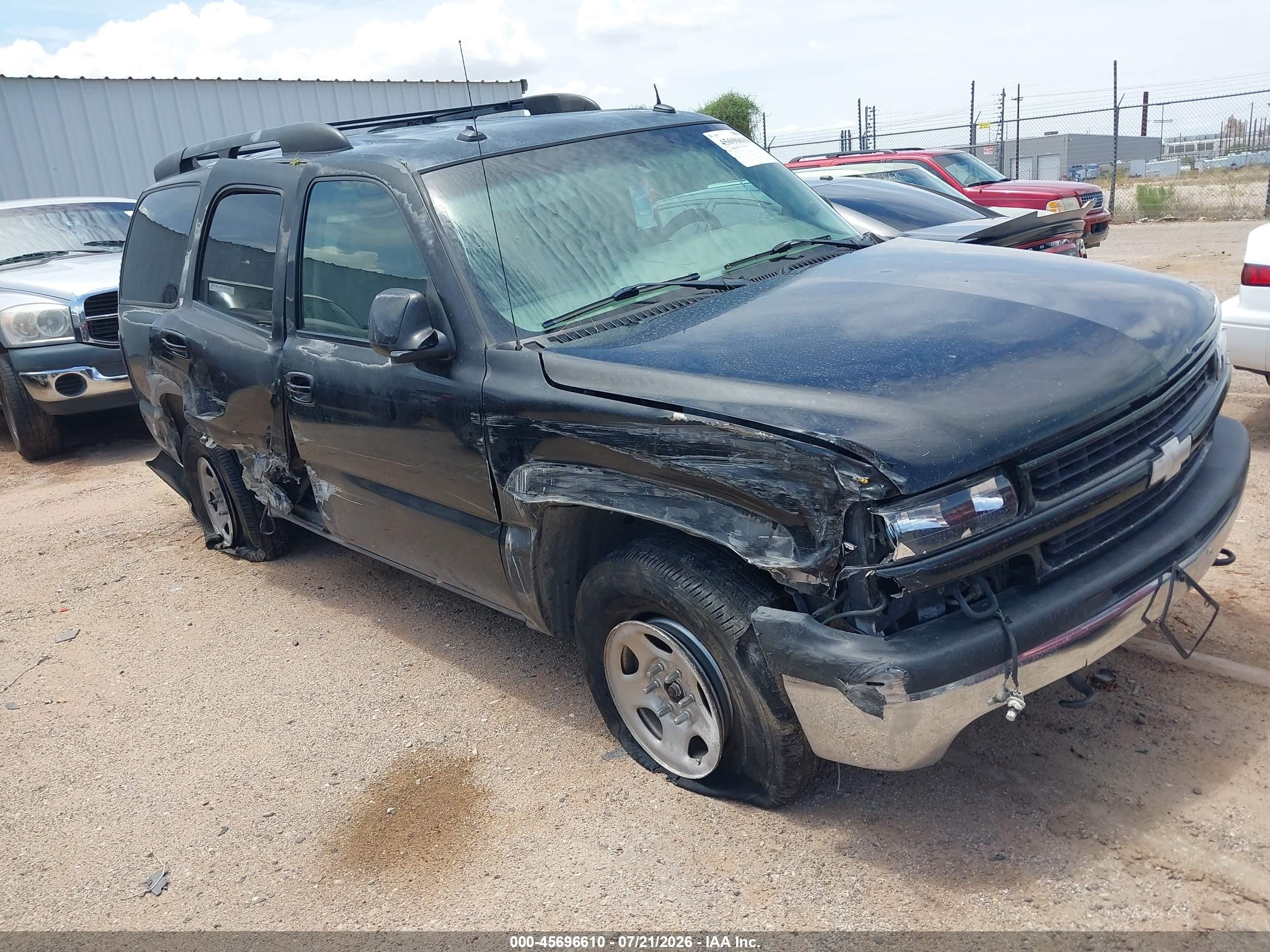2003 Chevrolet Tahoe Z71 Black vin: 1GNEK13Z73R167804