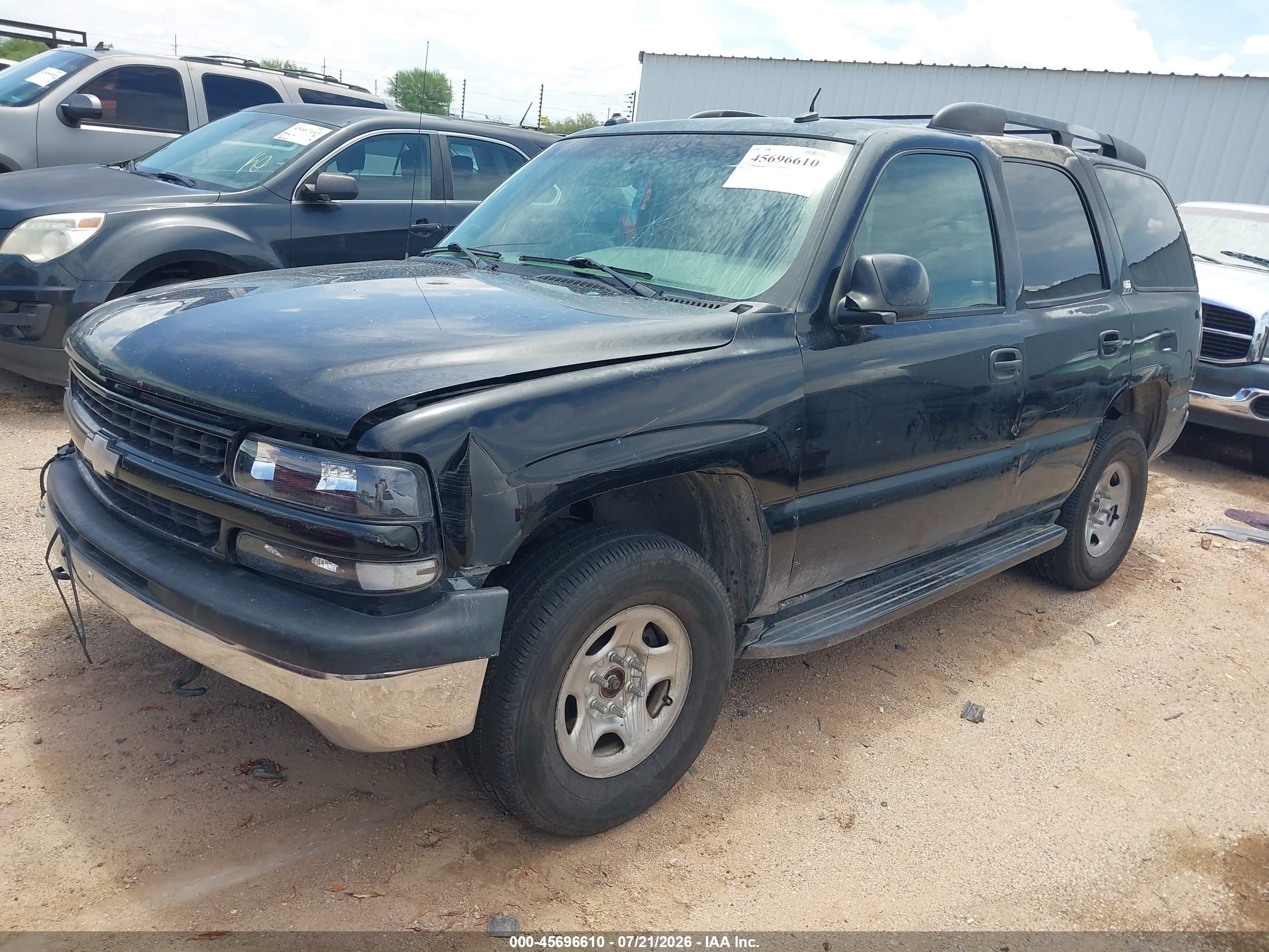 2003 Chevrolet Tahoe Z71 Black vin: 1GNEK13Z73R167804
