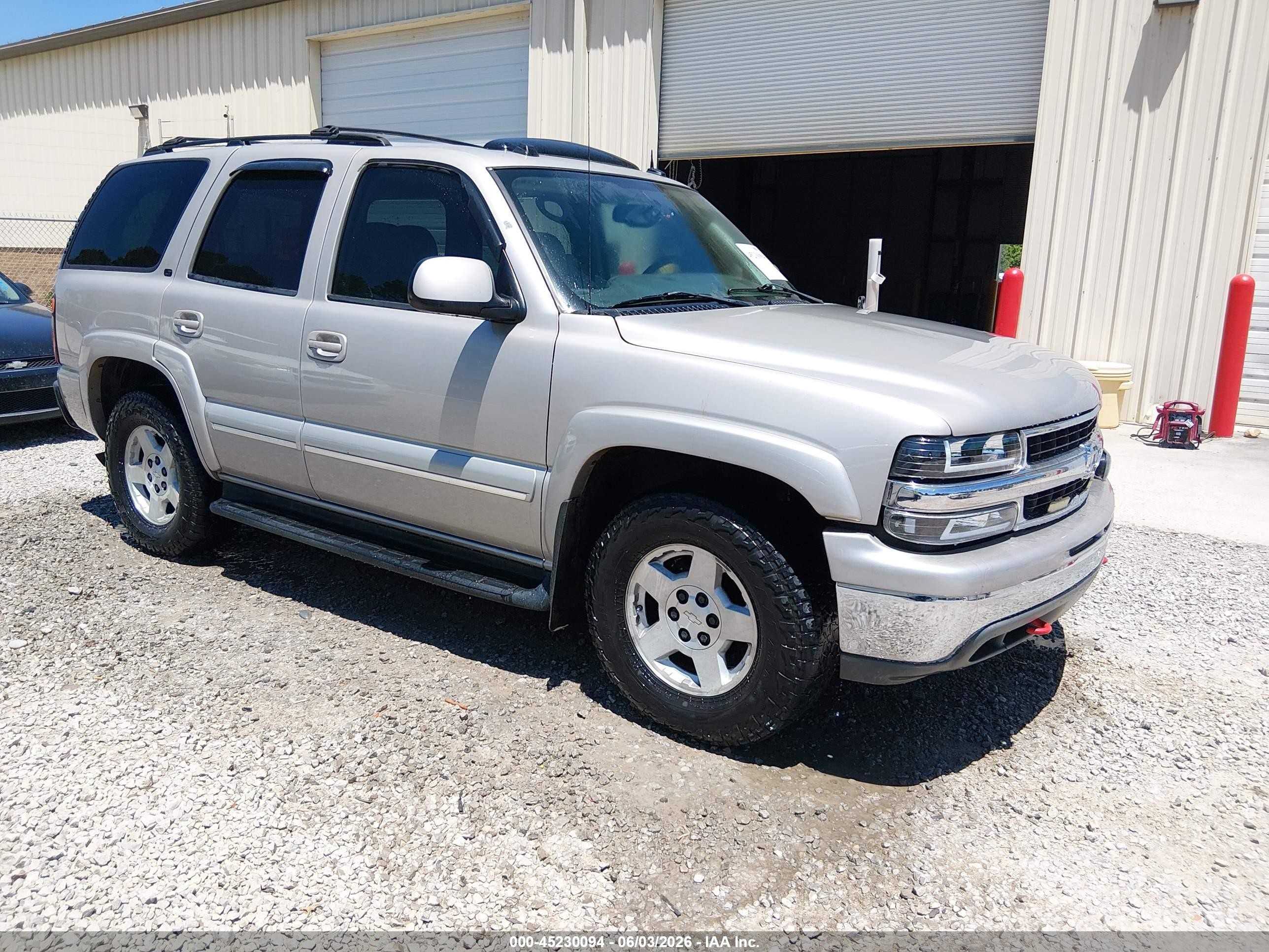 2004 Chevrolet Tahoe Lt Gray vin: 1GNEK13Z74R150891