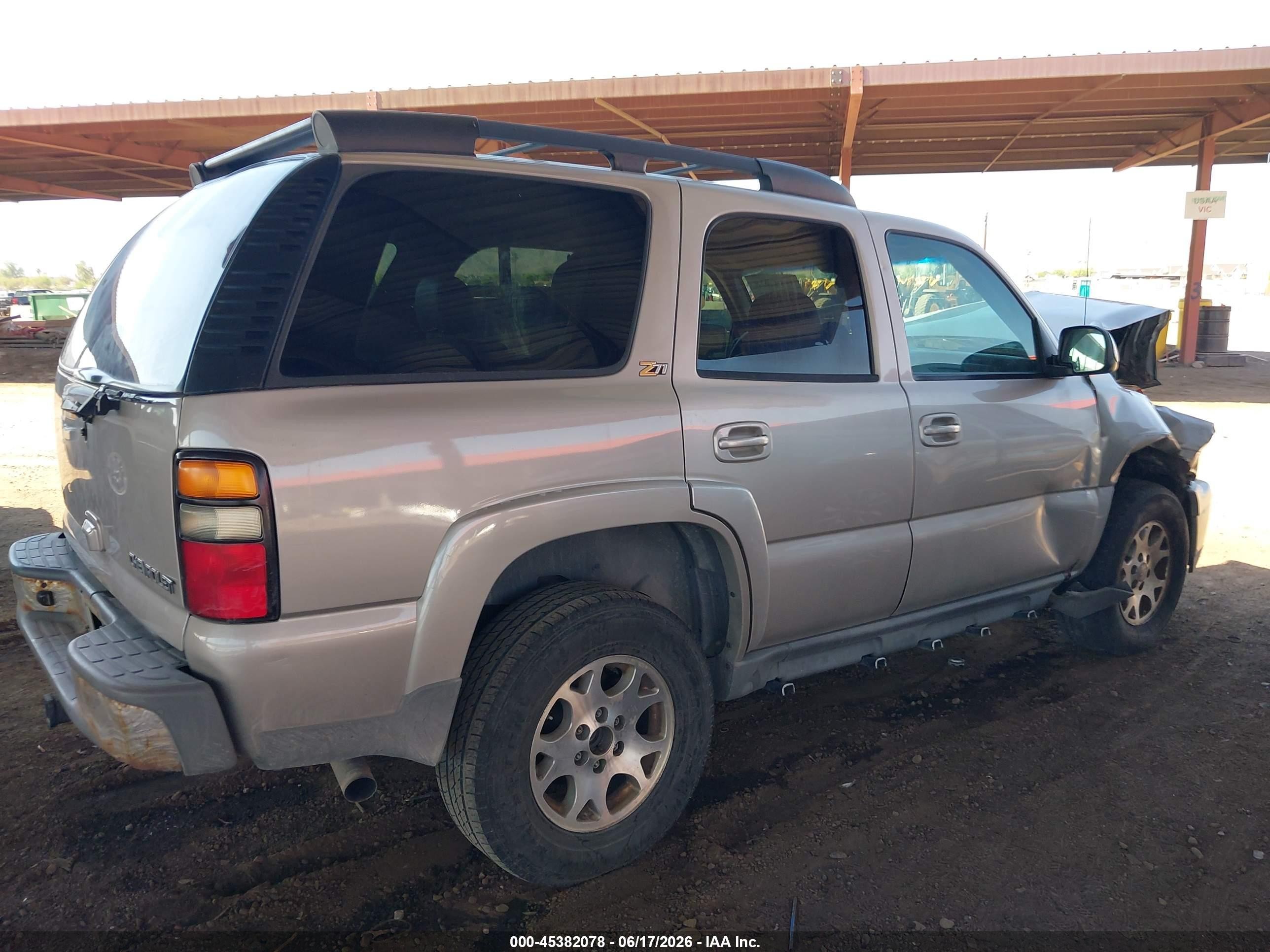 2004 Chevrolet Tahoe Z71 Желто-коричневый vin: 1GNEK13Z74R244561