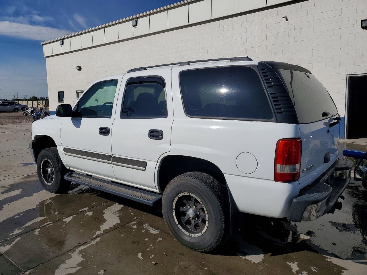 2006 Chevrolet Tahoe K1500 White vin: 1GNEK13Z76J163447