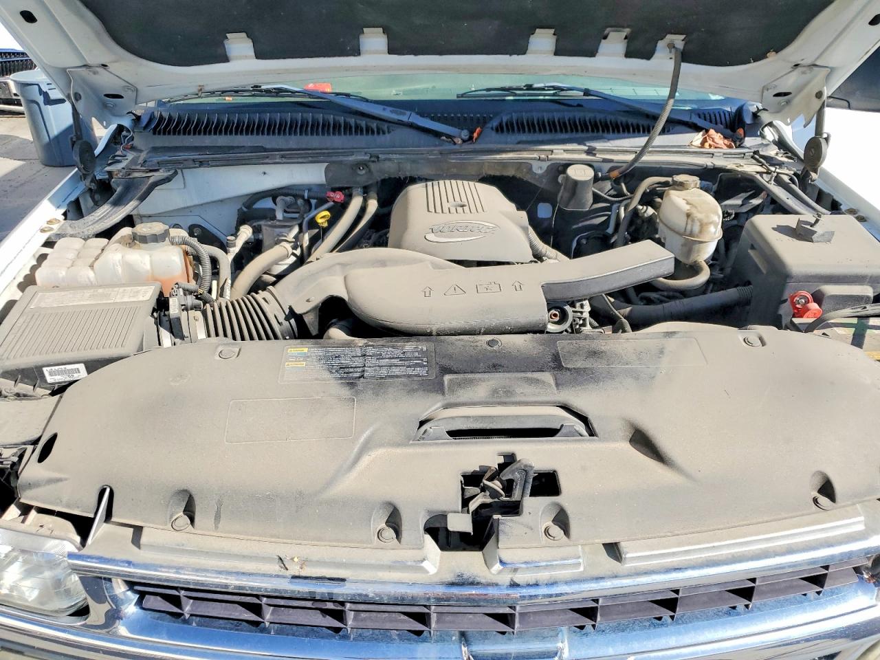 2006 Chevrolet Tahoe K1500 White vin: 1GNEK13Z76J163447